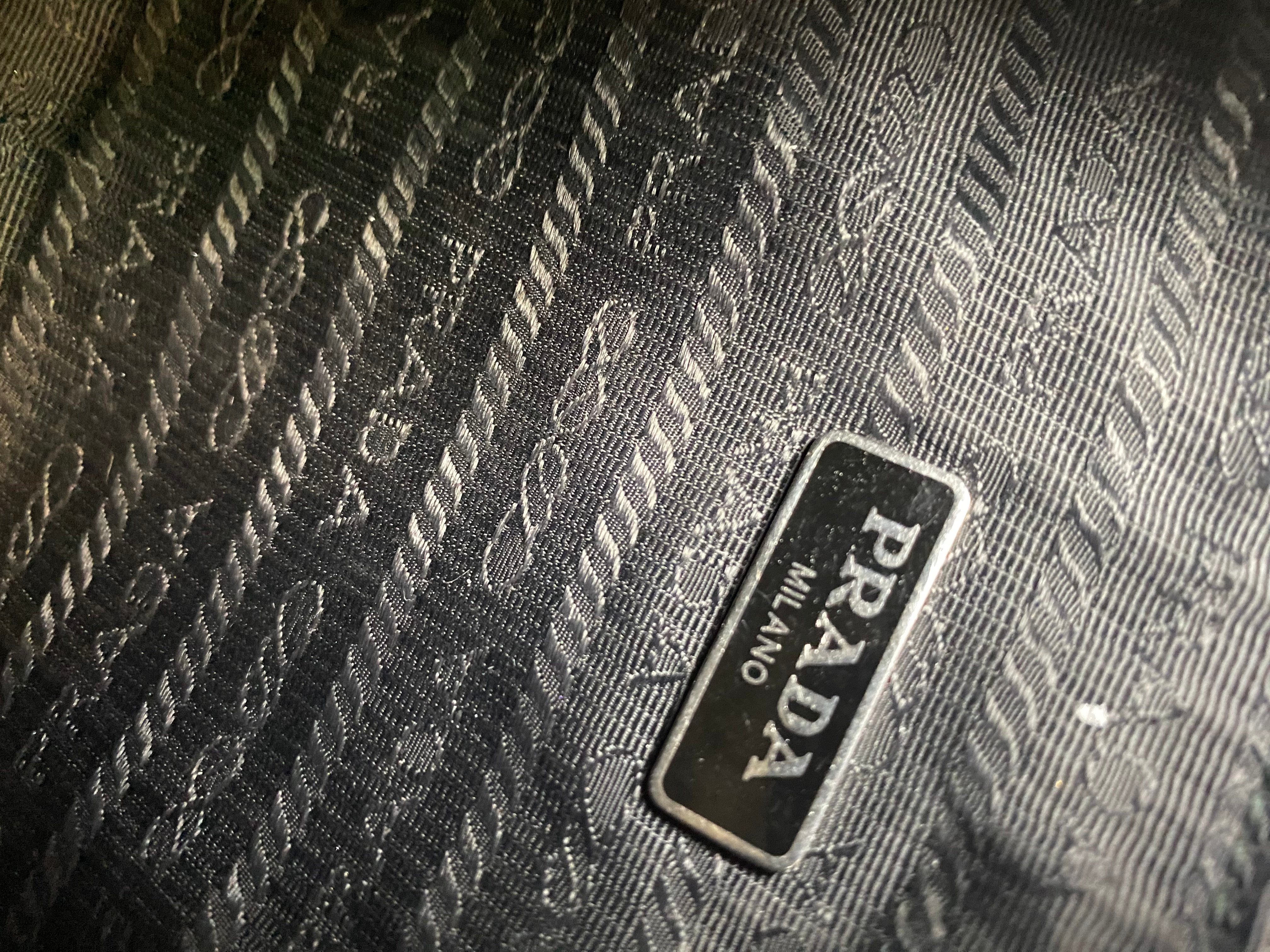 Prada Black Nylon Re Edition 2005 Bag