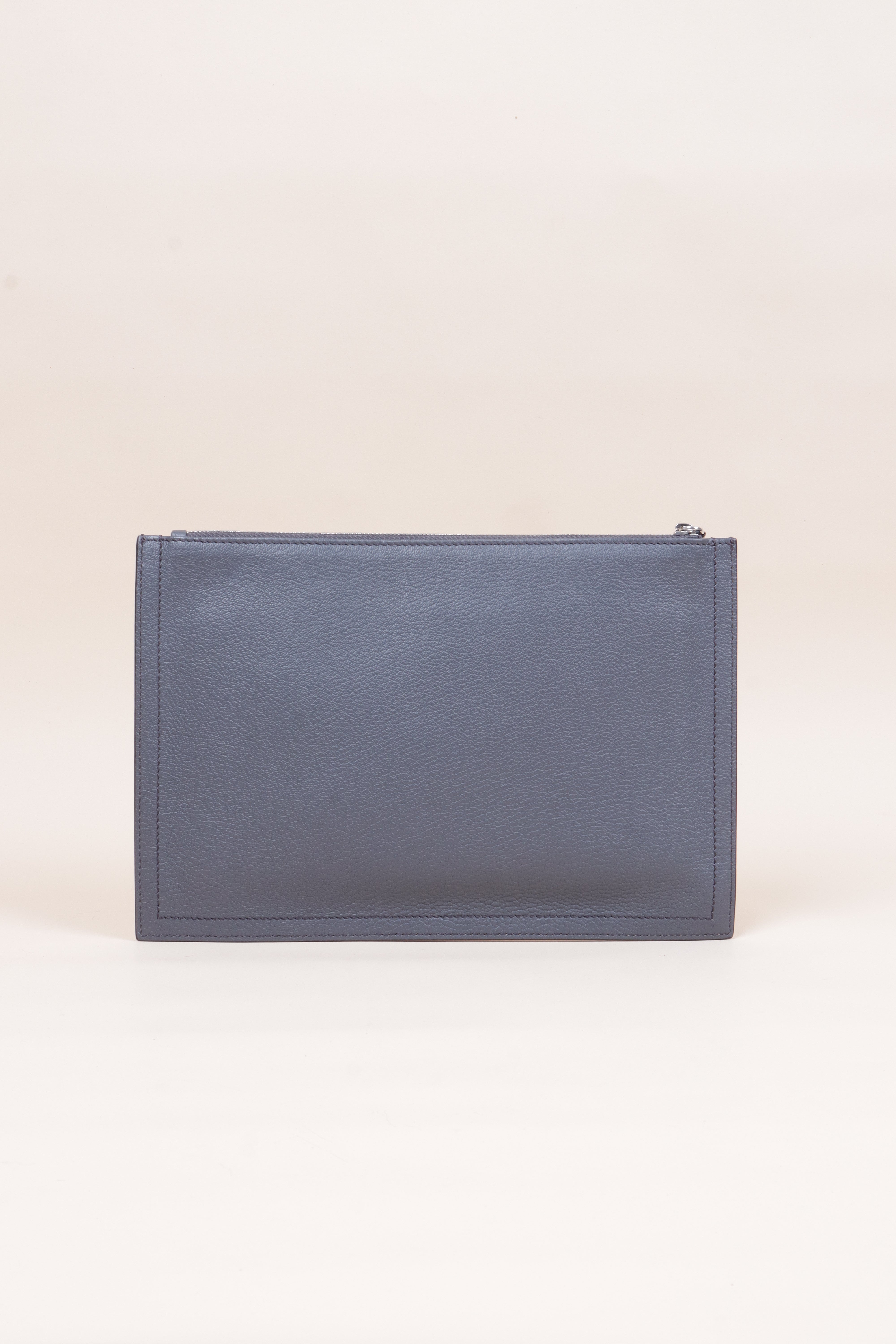 Givenchy Grey Antigona Medium Zip Pouch