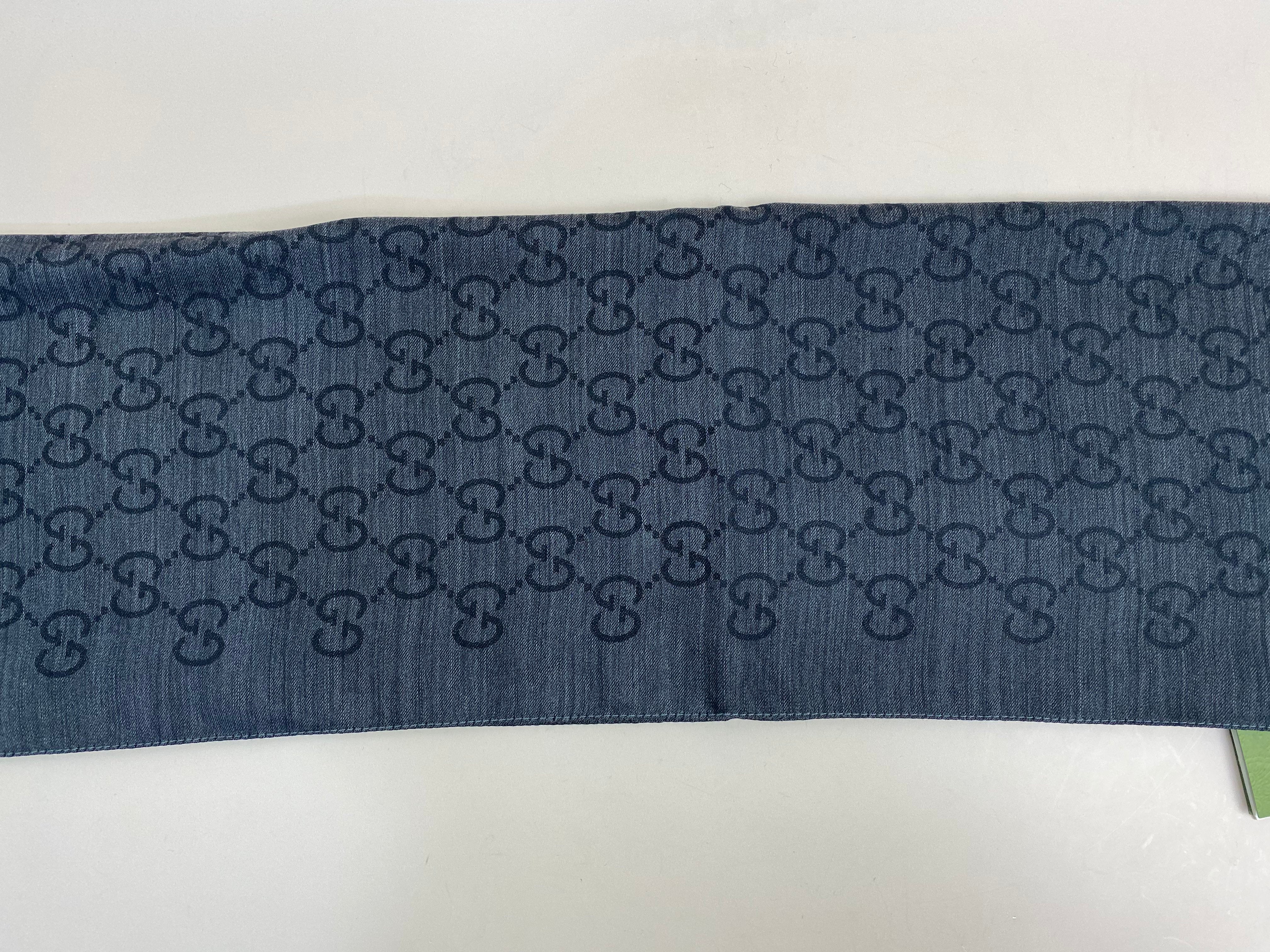 Gucci Bicolor GG Scarf-Scarf-Gucci-The Closet Egypt