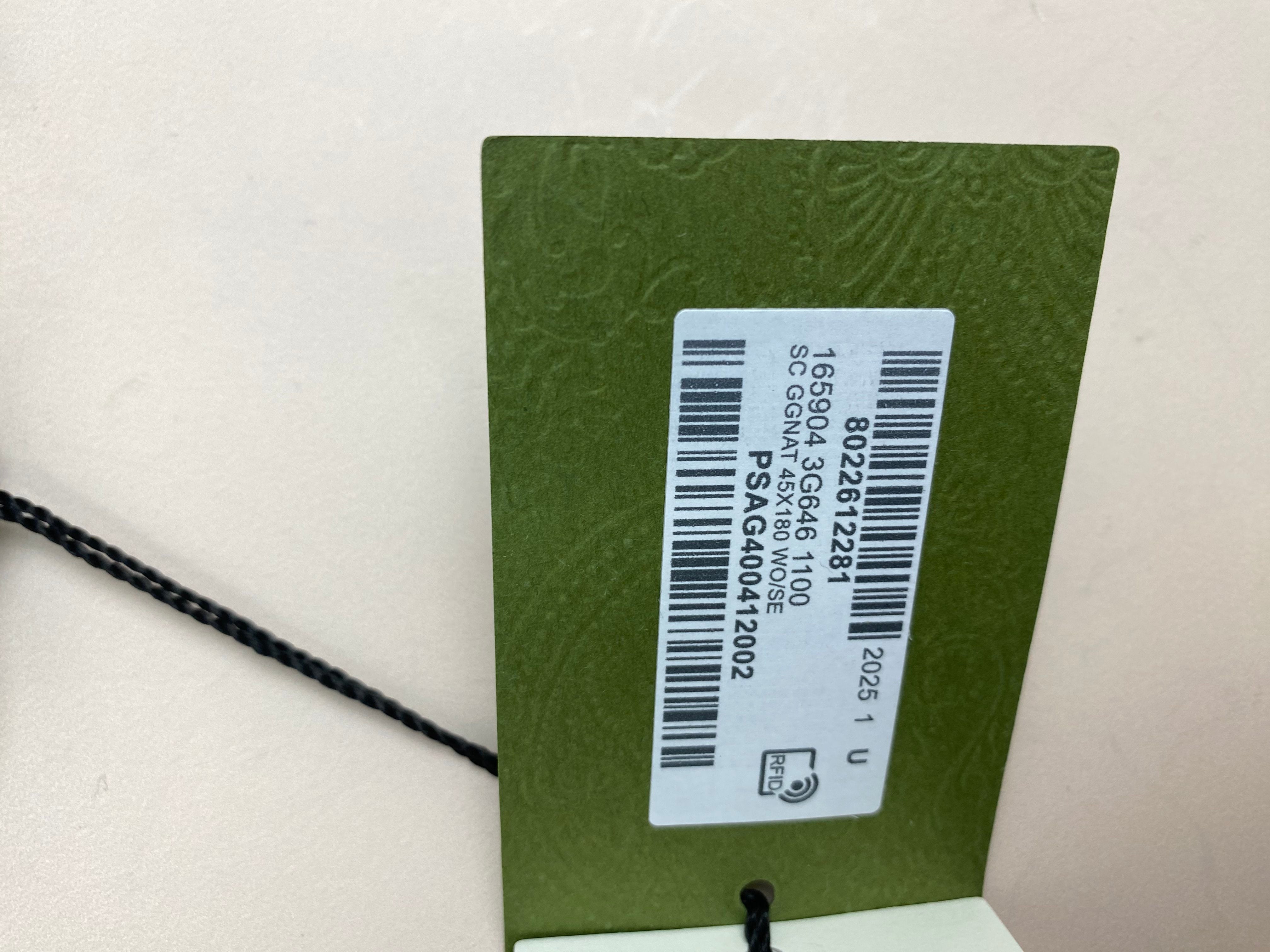 Gucci Bicolor GG Scarf