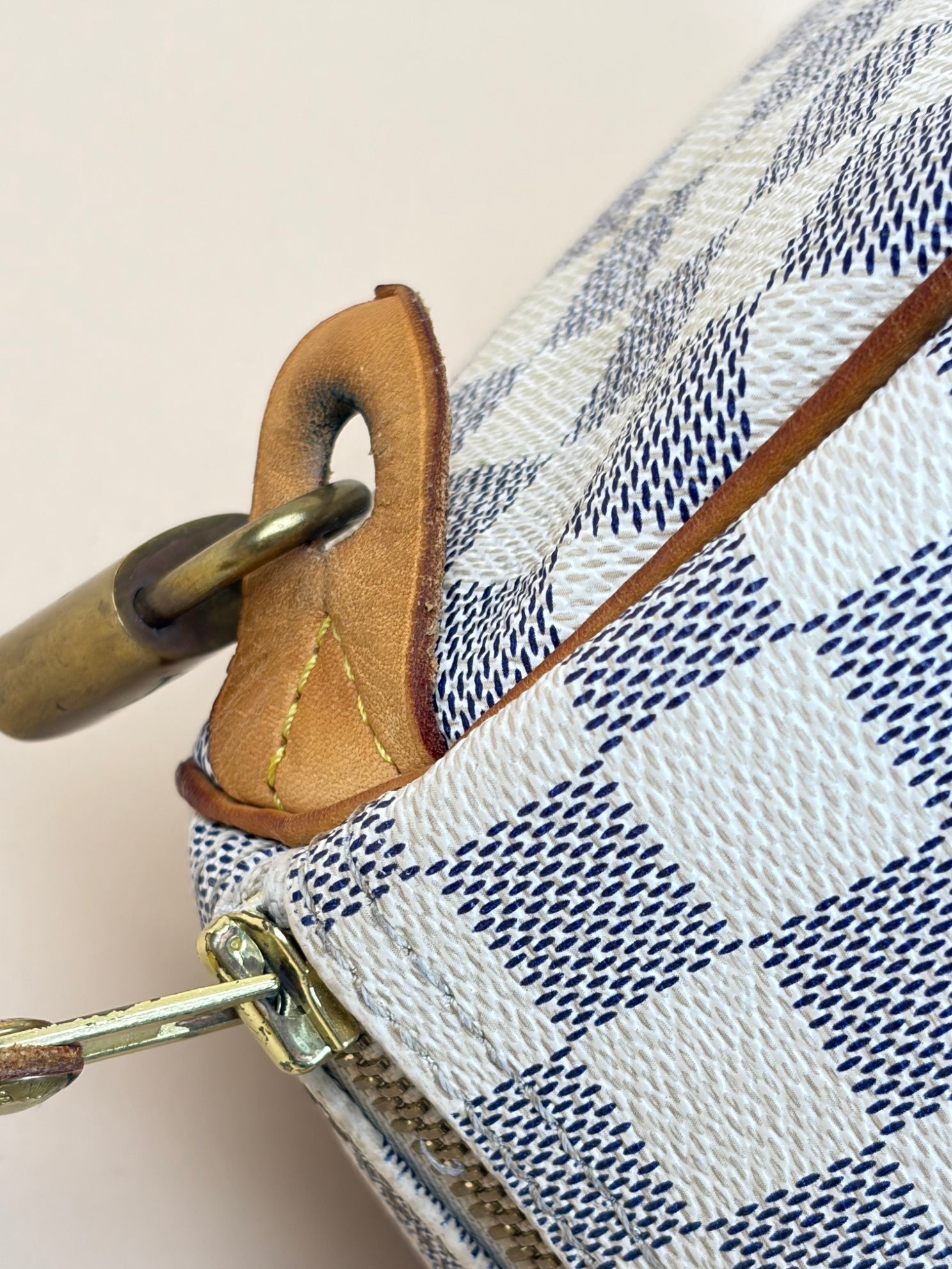 Louis Vuitton Damier Azur Speedy 30 Bag