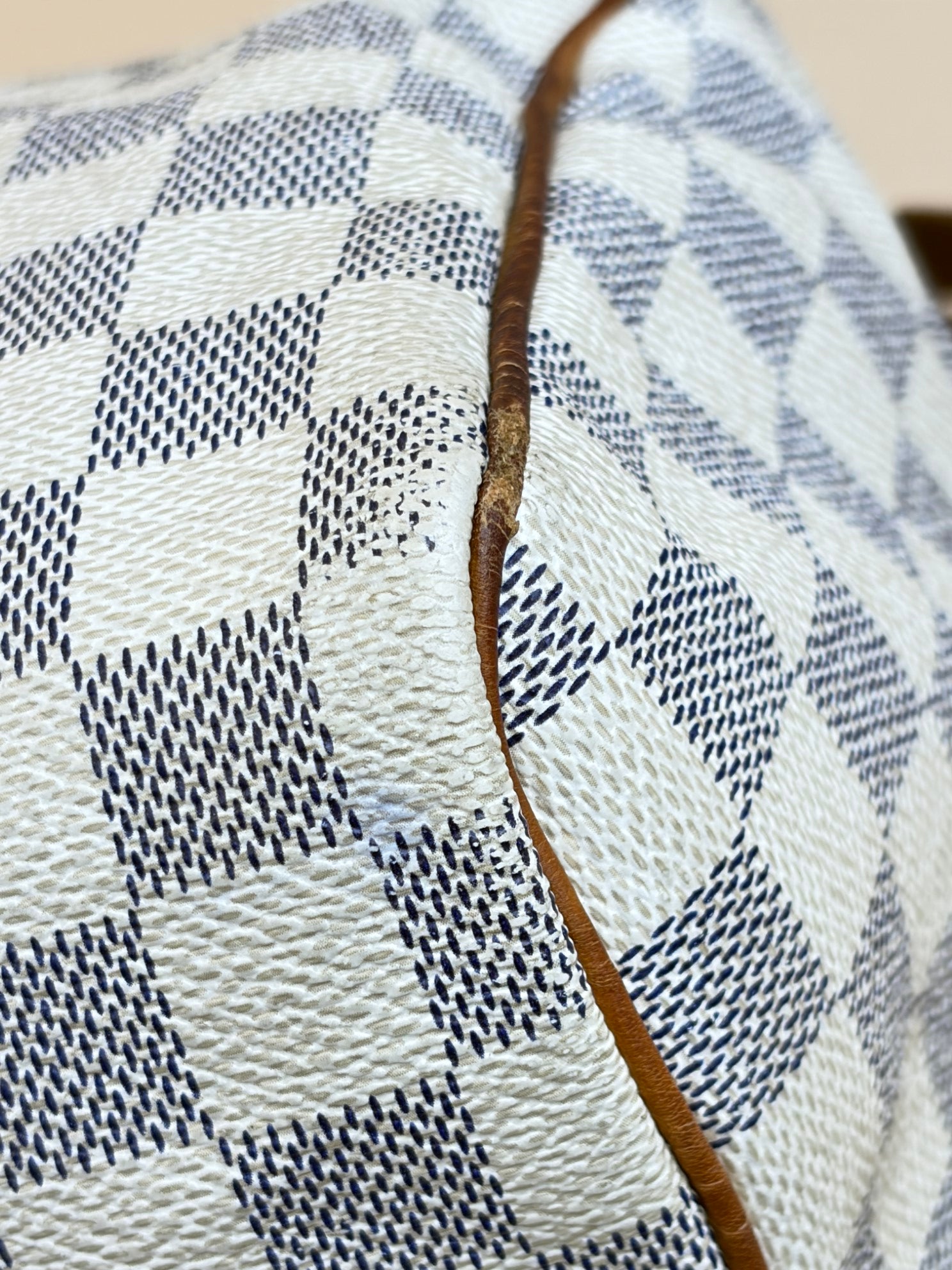 Louis Vuitton Damier Azur Speedy 30 Bag