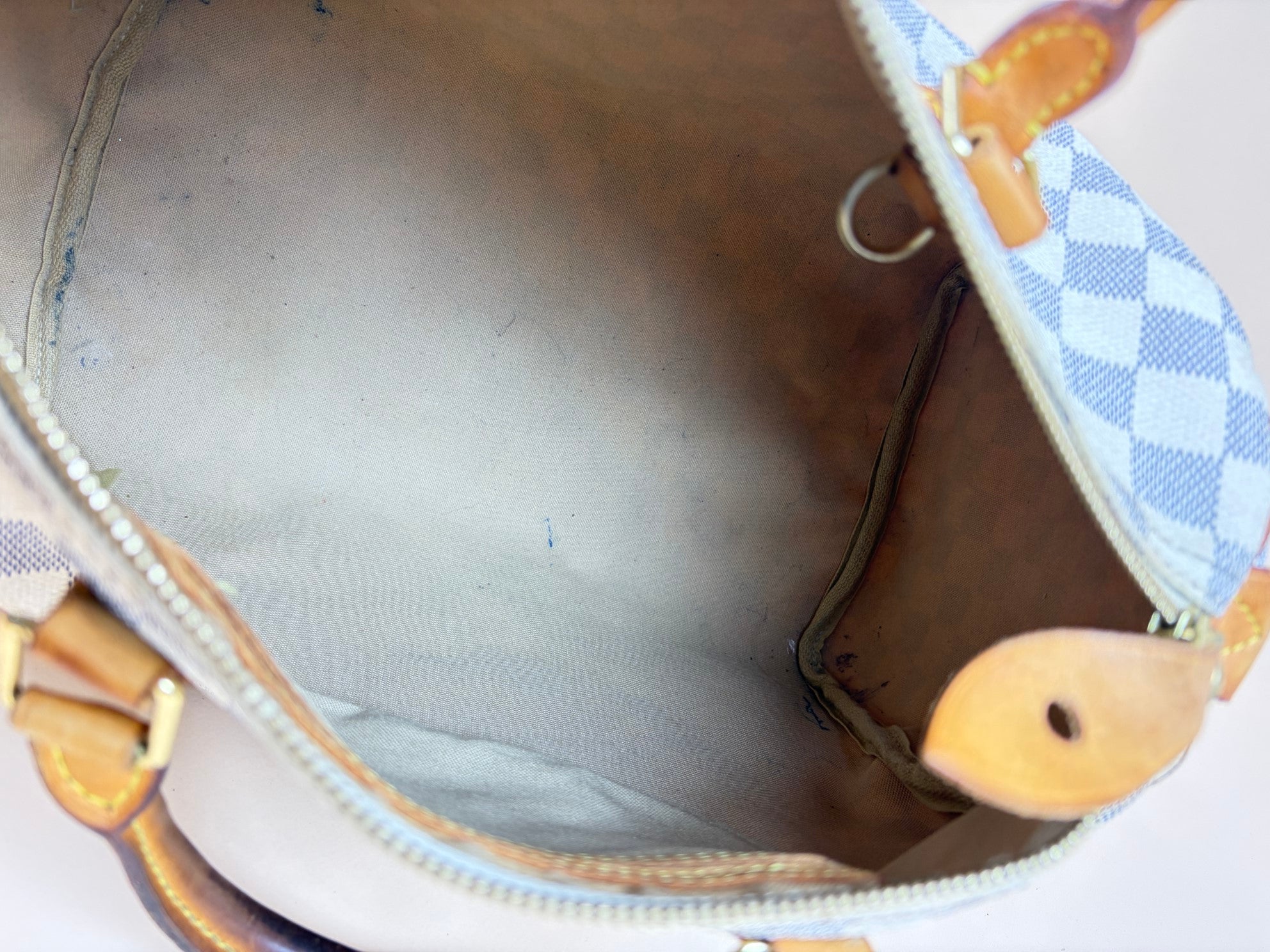 Louis Vuitton Damier Azur Speedy 30 Bag