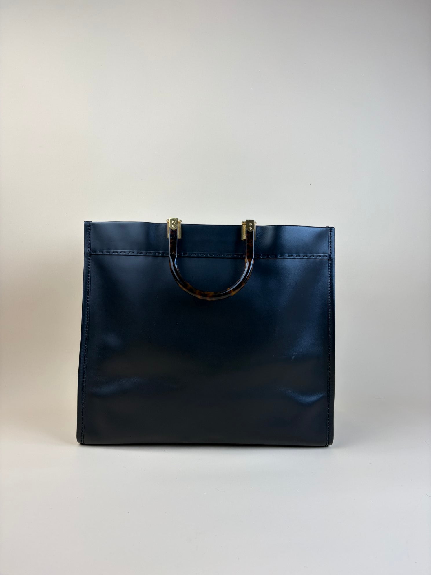 Fendi black Sunshine large Tote Bag