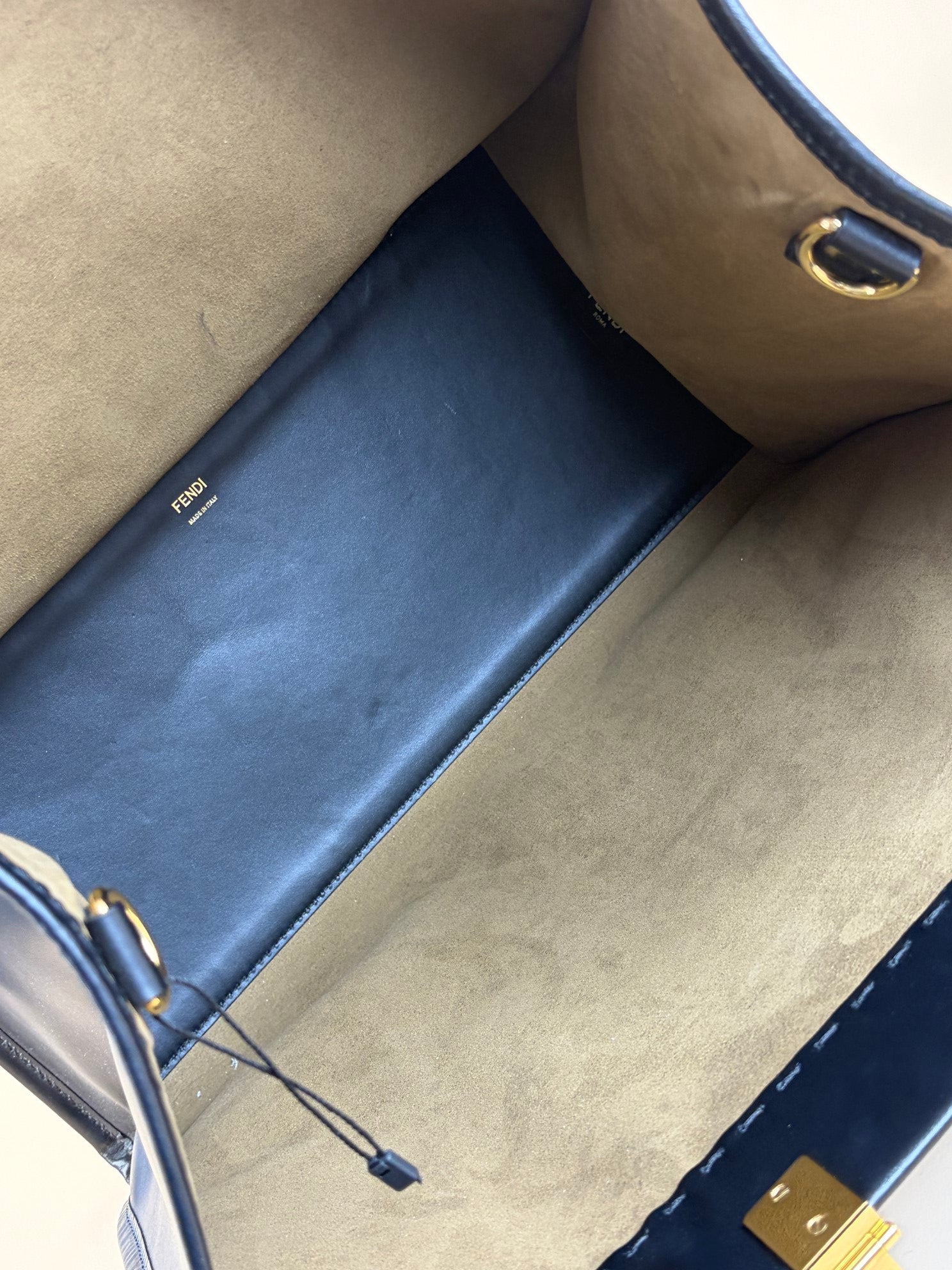 Fendi black Sunshine large Tote Bag