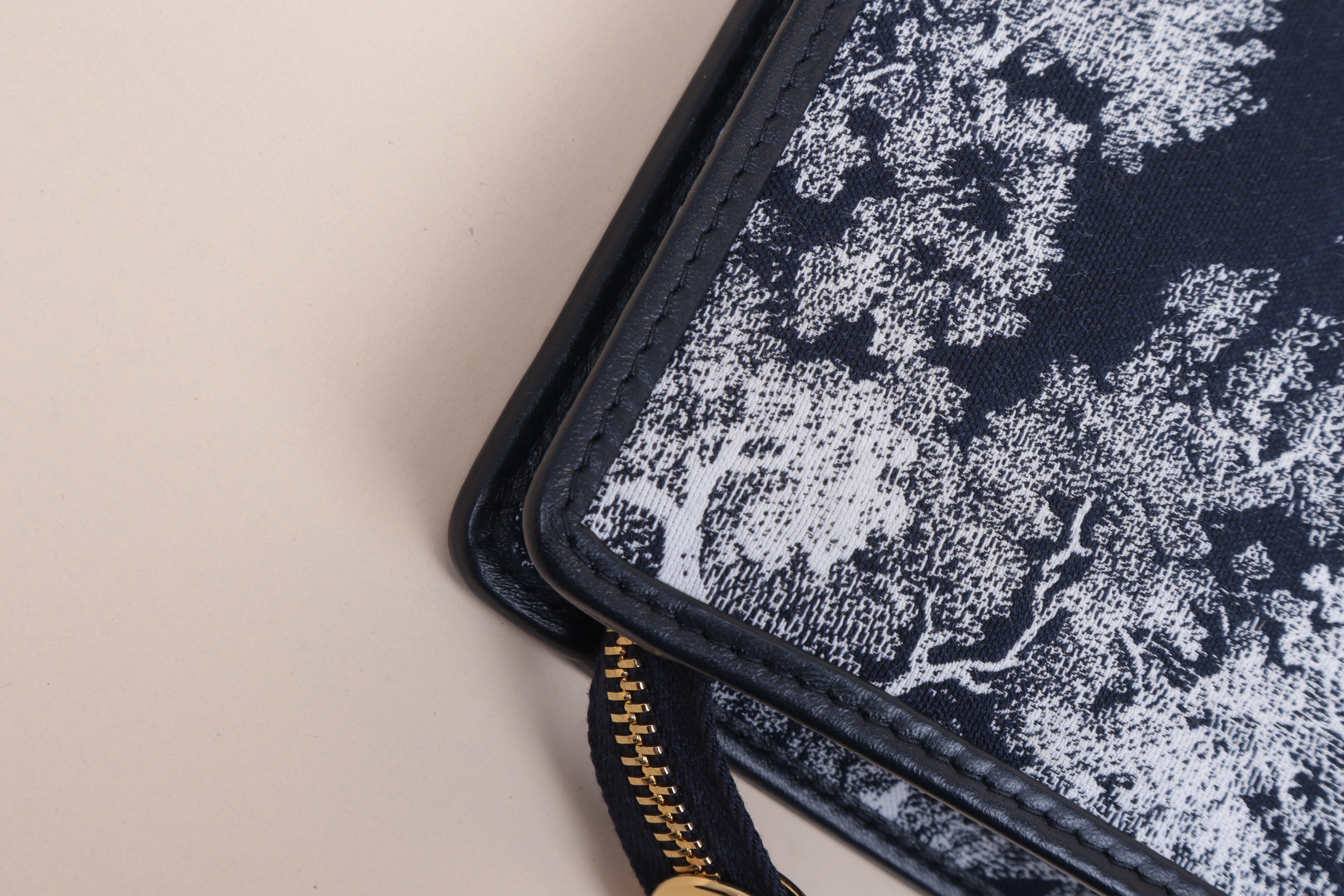 Christian Dior Blue Dea Tiger Montaigne 30 Pouch