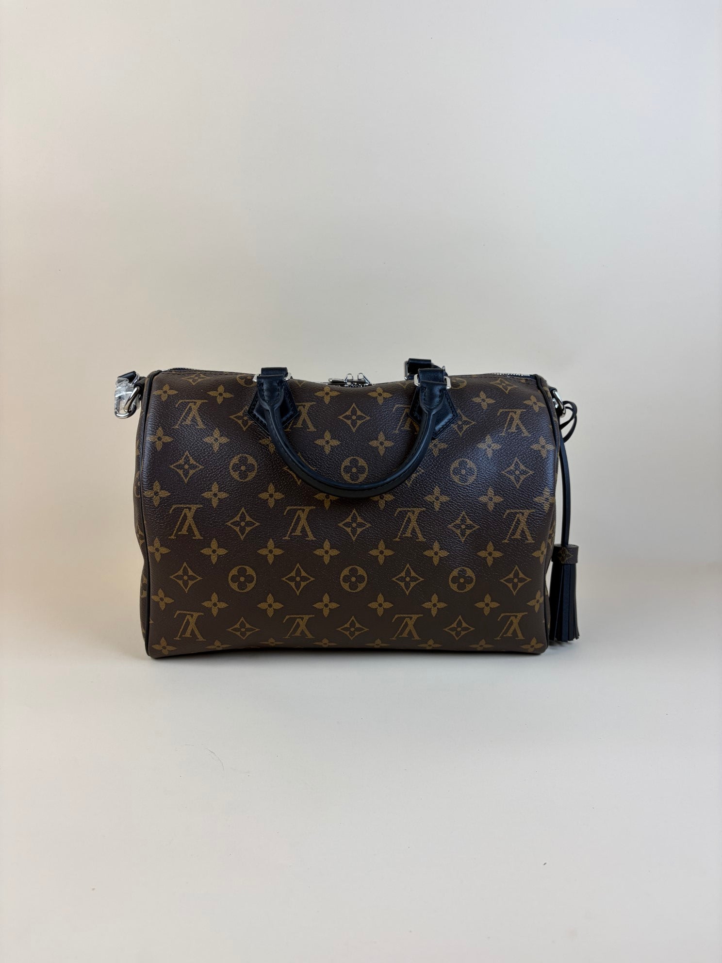 LOUIS Vuitton speedy soft 30 dark speedy monogram size30