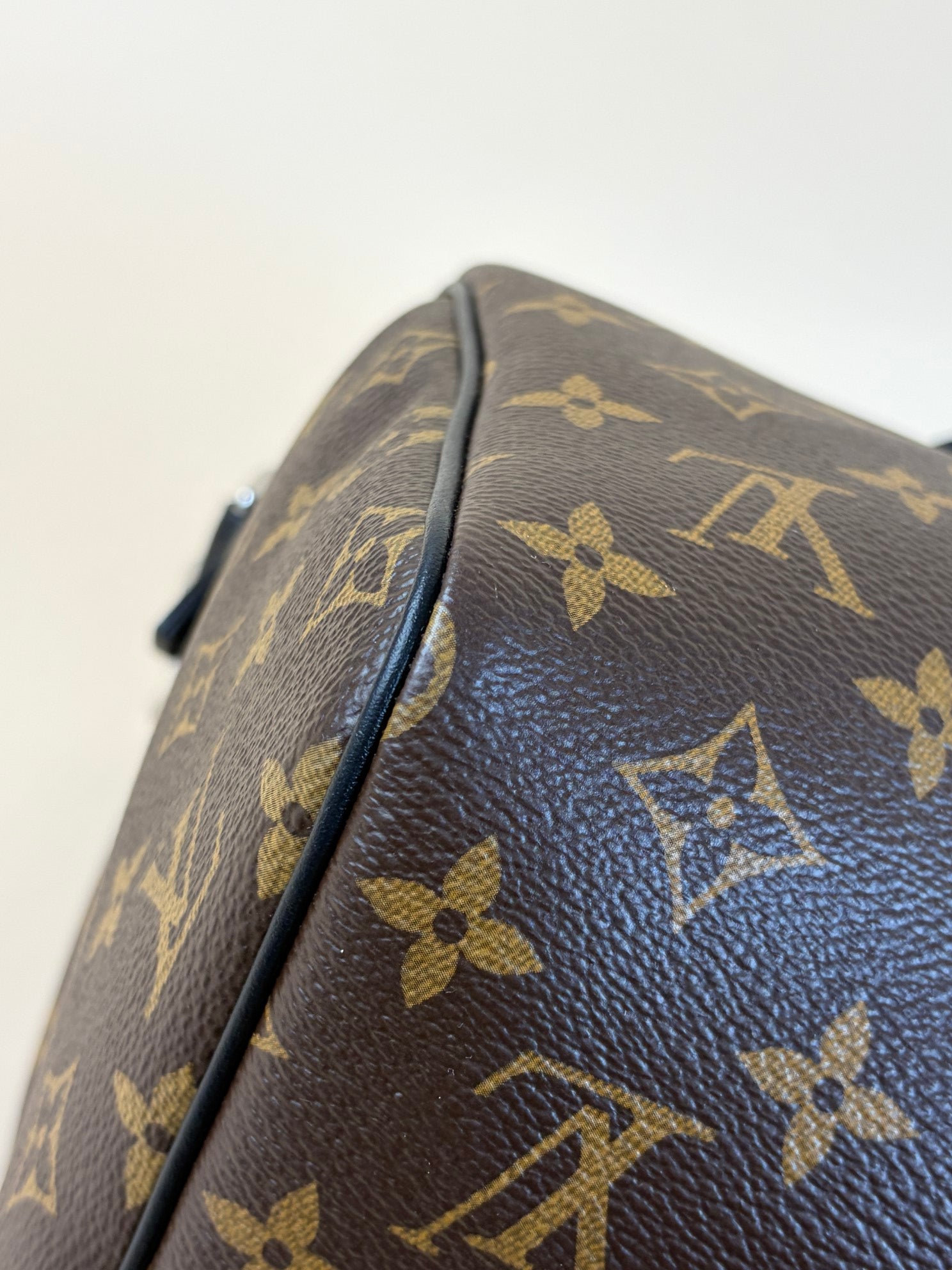 LOUIS Vuitton speedy soft 30 dark speedy monogram size30