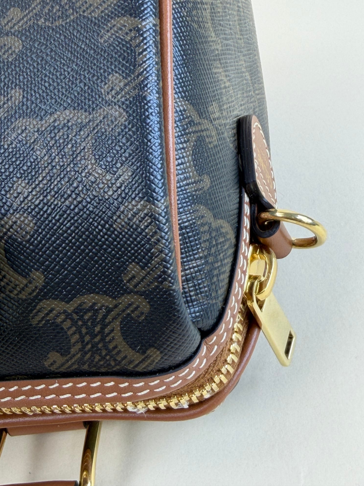 CELINE small boston in triomphe