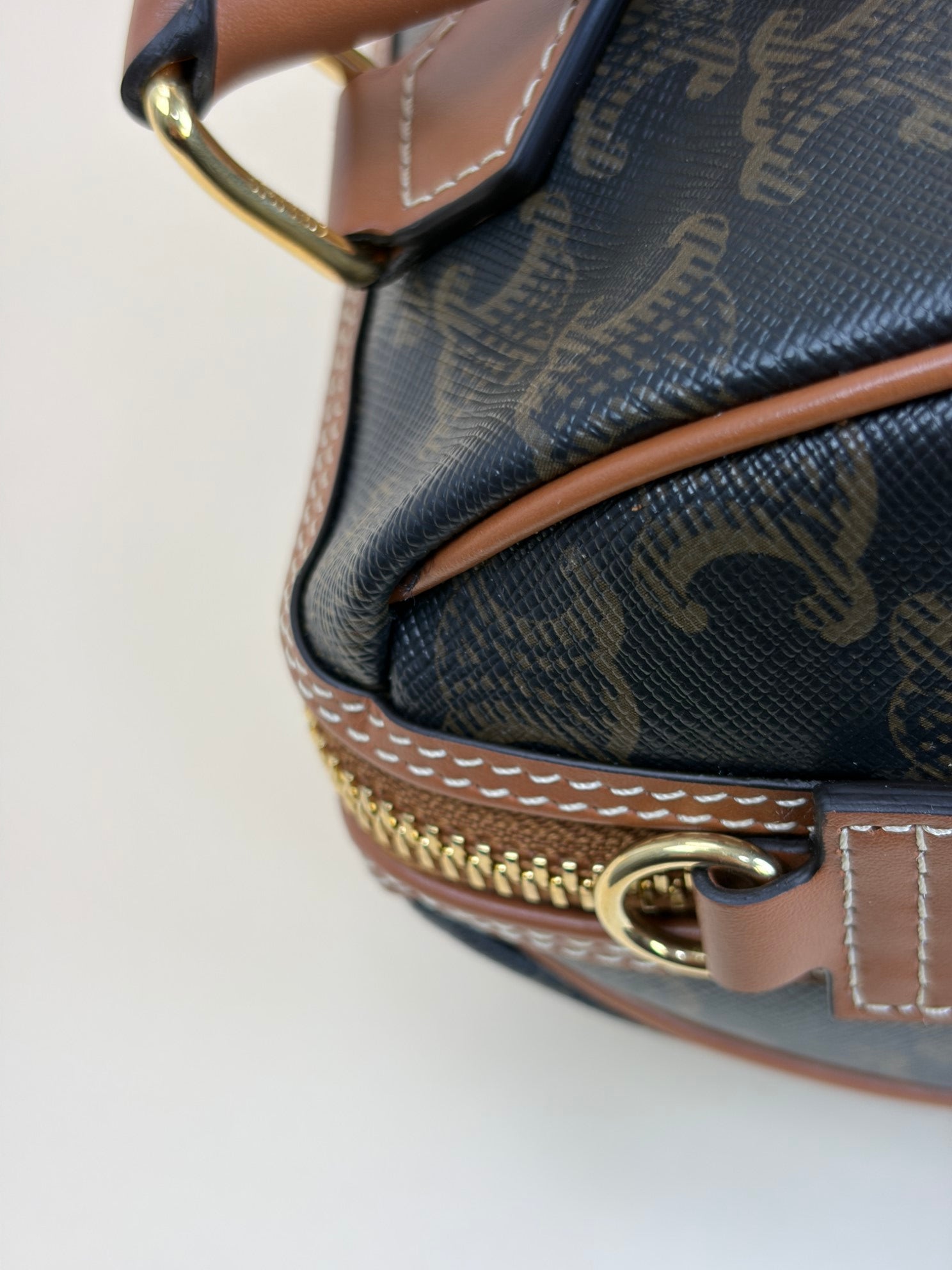 CELINE small boston in triomphe