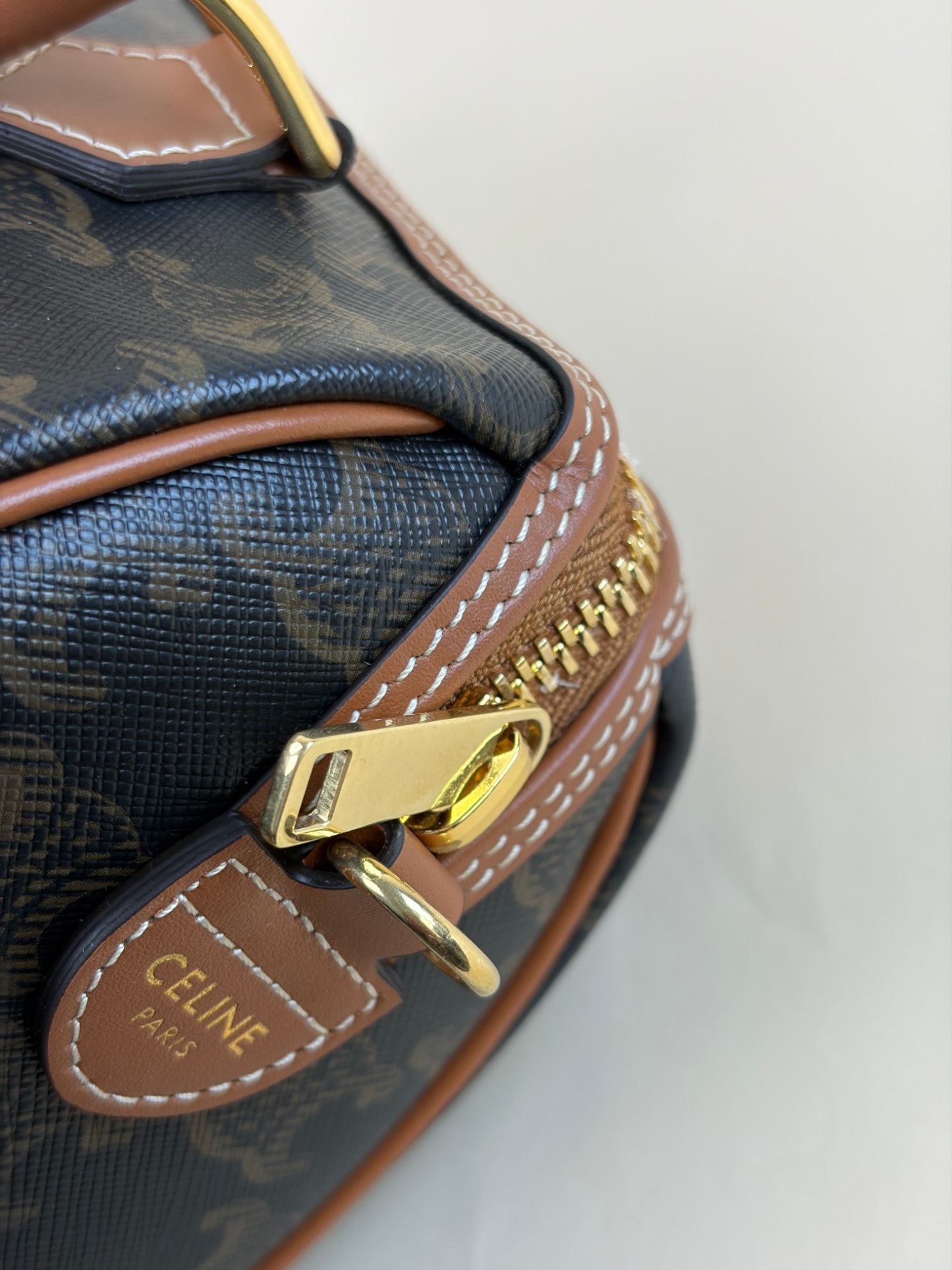 CELINE small boston in triomphe