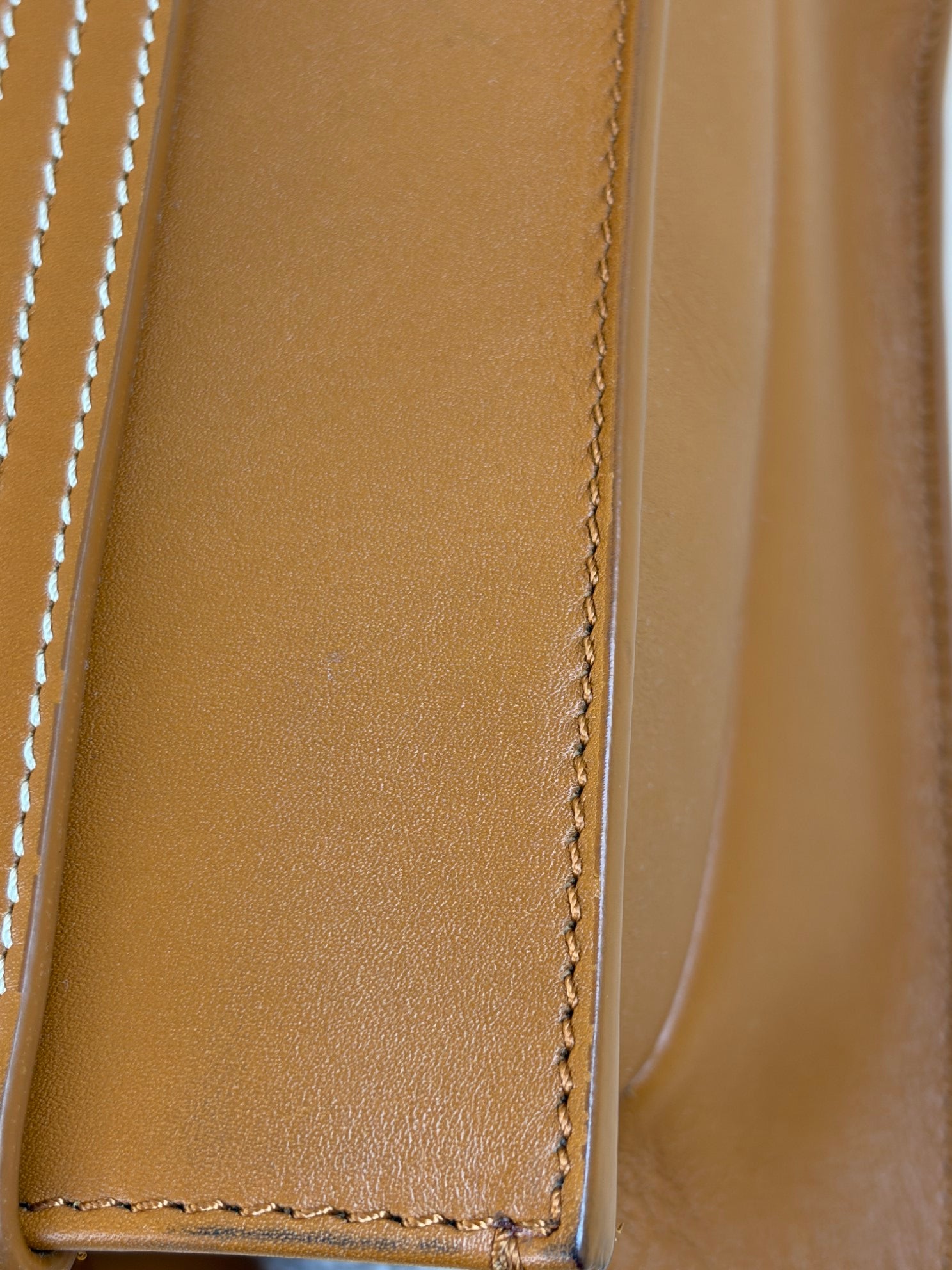 Chloe camel tote bag