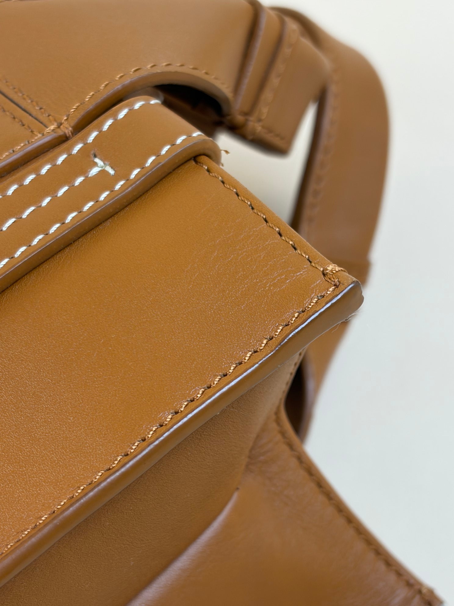 Chloe camel tote bag