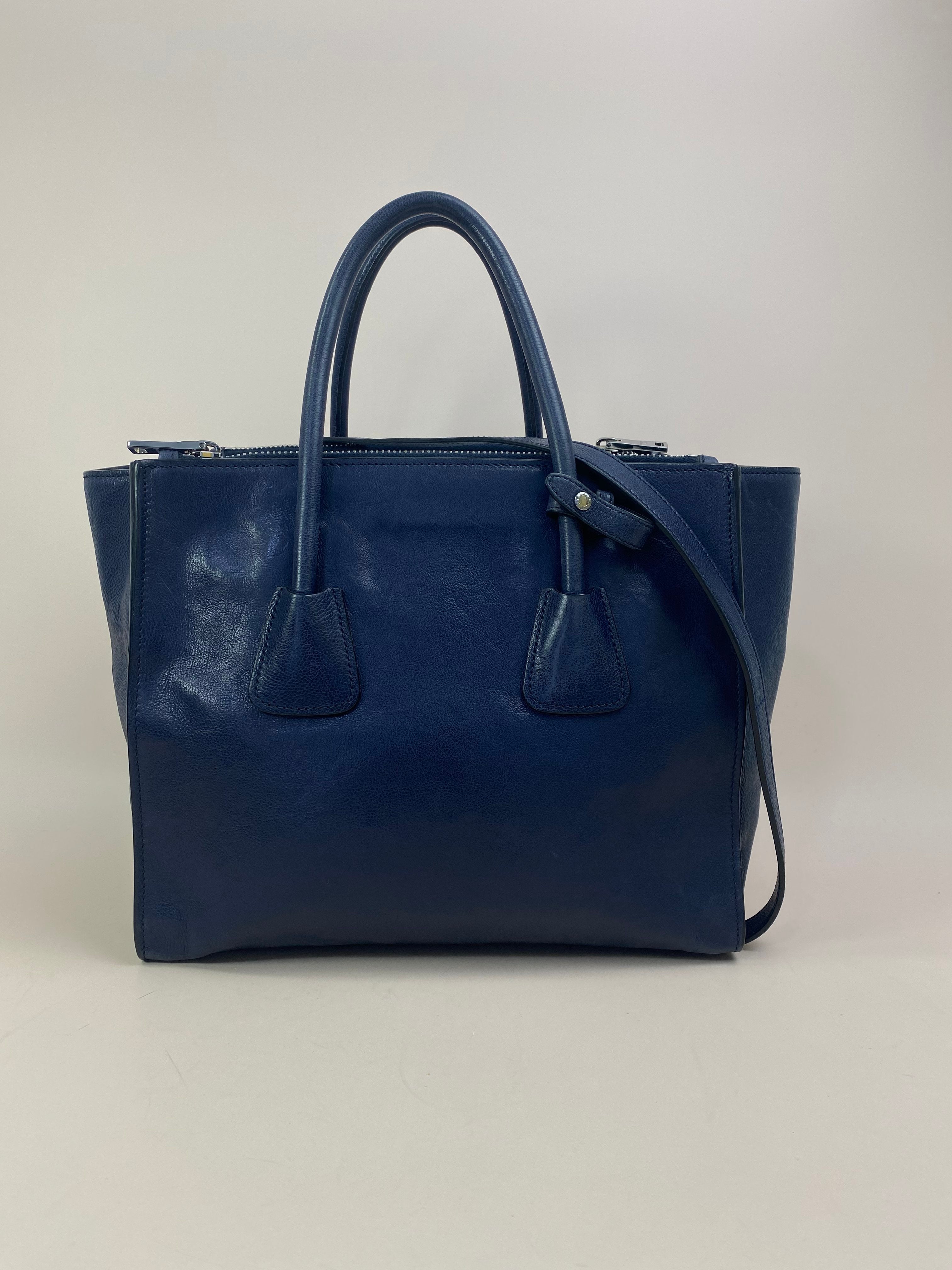 Prada Baltico Twin Pocket Double Handle Bag