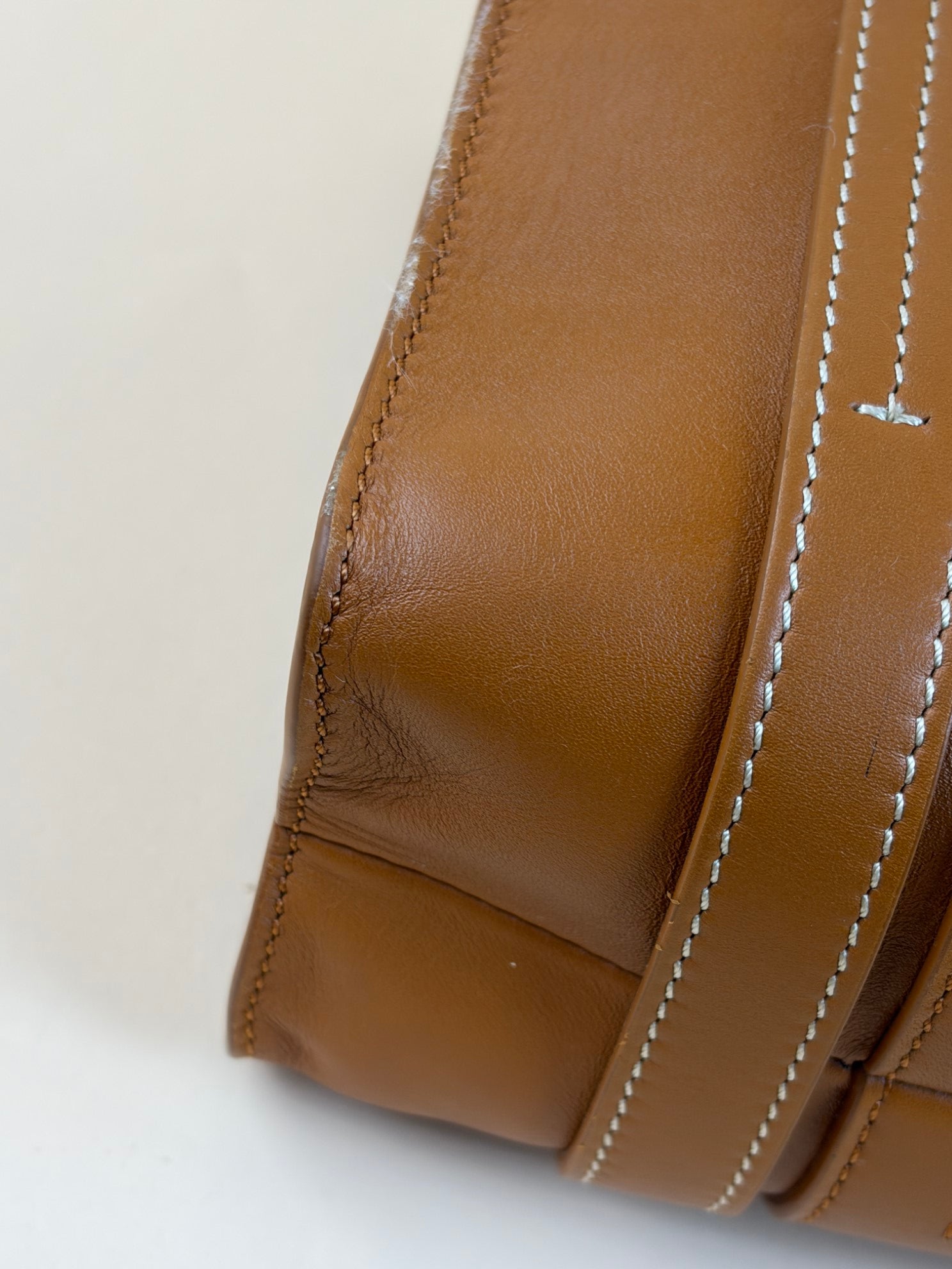 Chloe camel tote bag