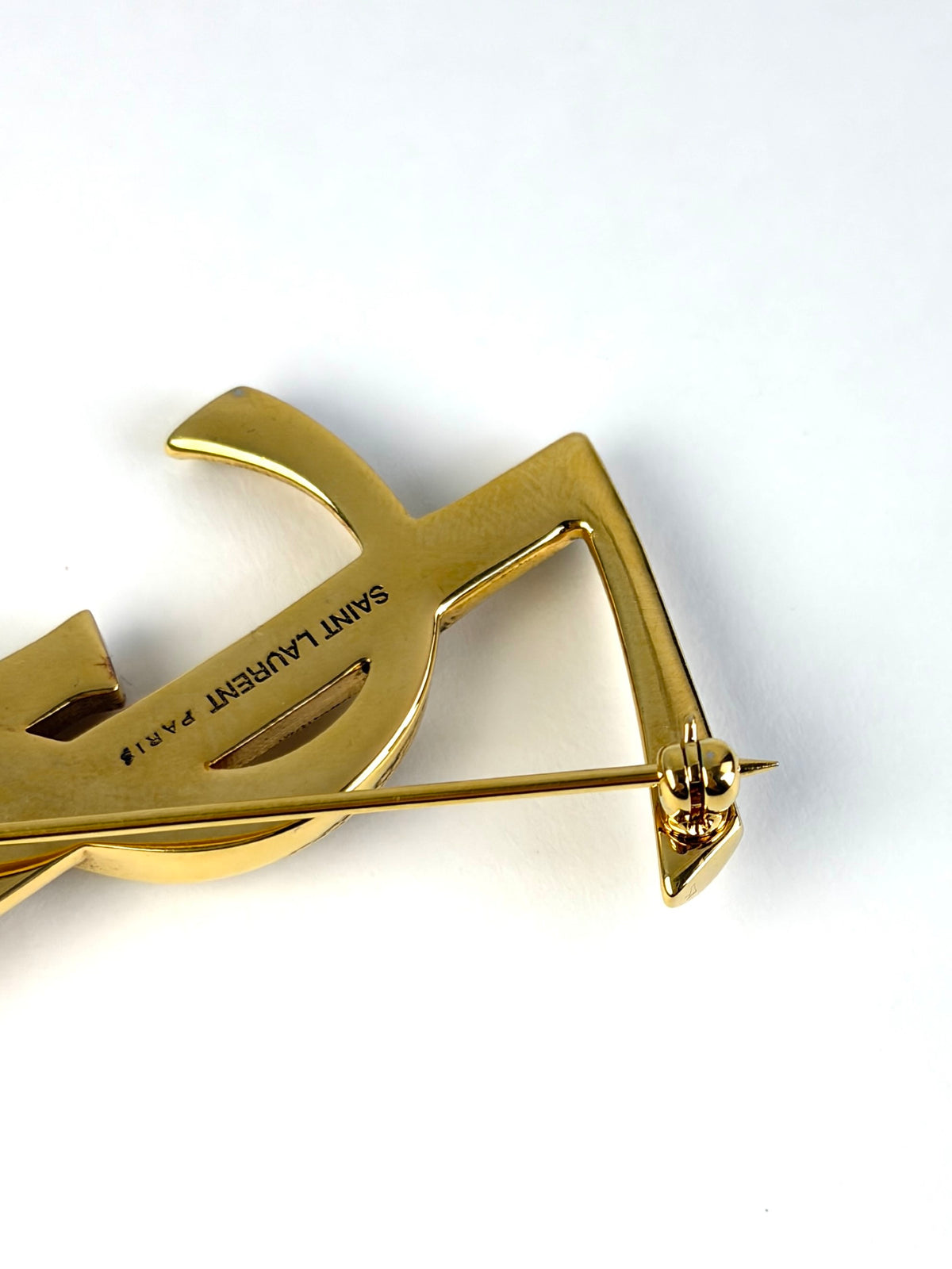 YSL Cassandre snake brooch