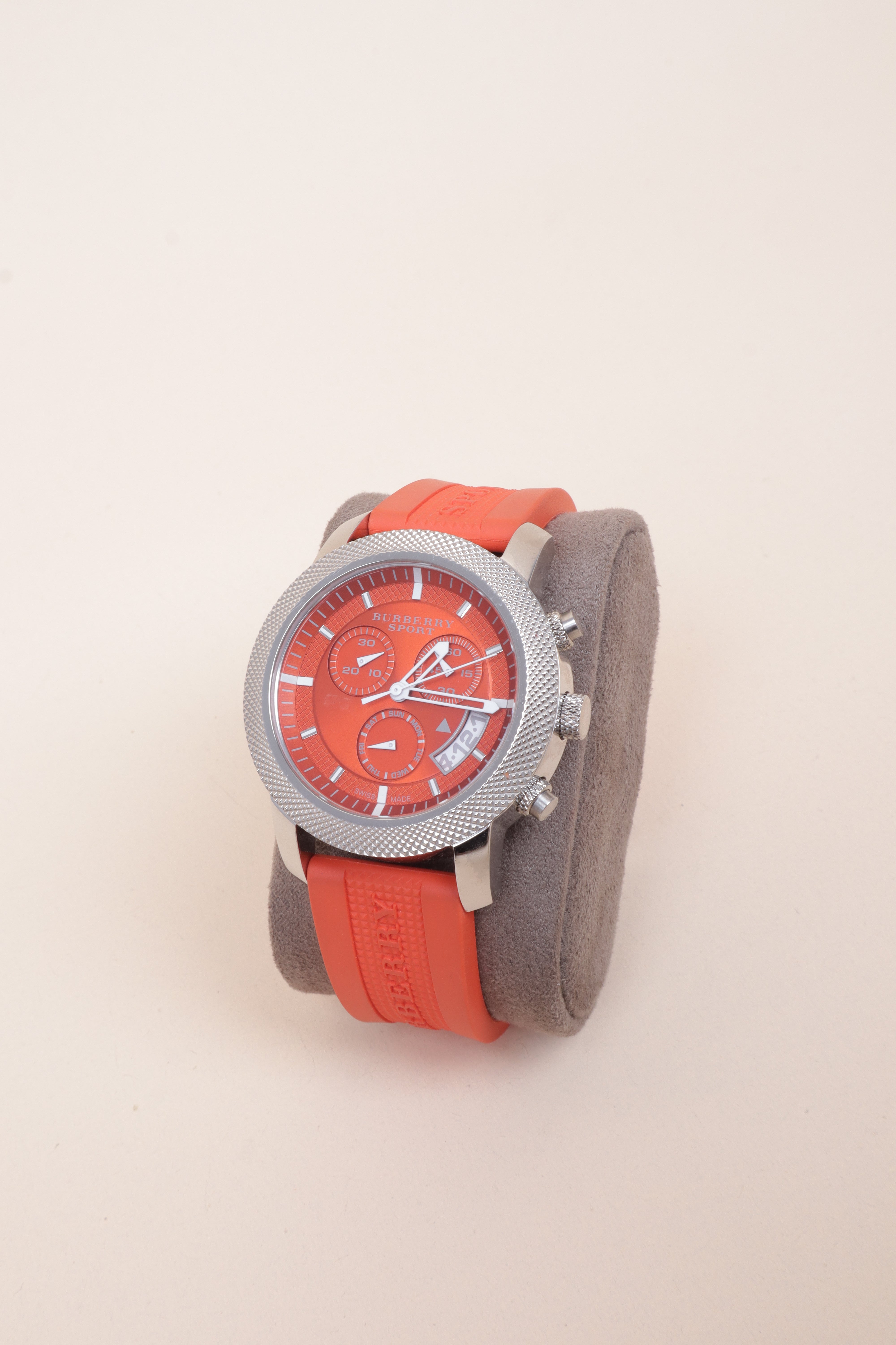Burberry Stainless Steel Chronograph Sport Unisex Watch