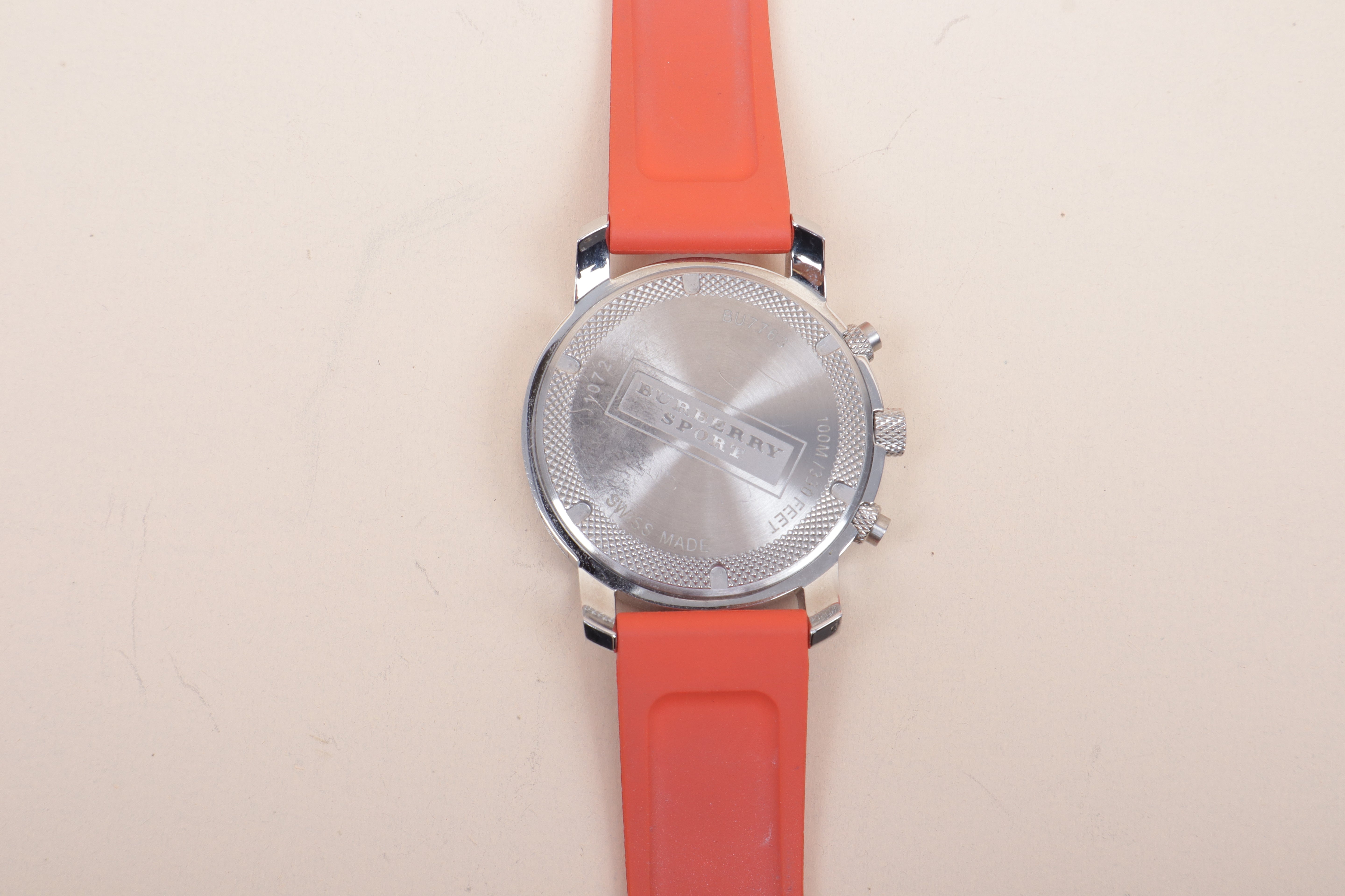 Burberry Stainless Steel Chronograph Sport Unisex Watch