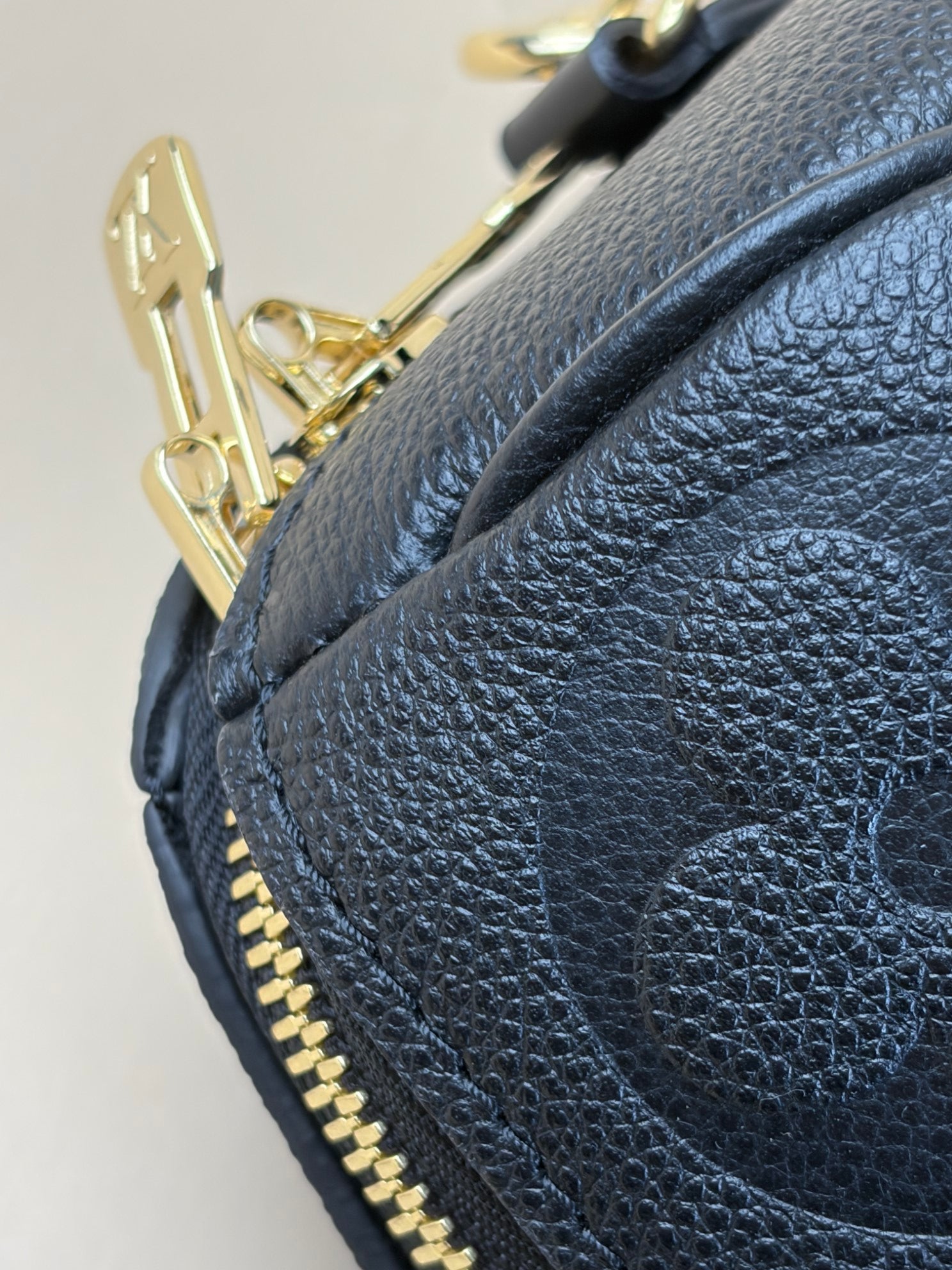 LOUIS VUITTON monogram EmpireNet black speedy bandoliered 25 bag