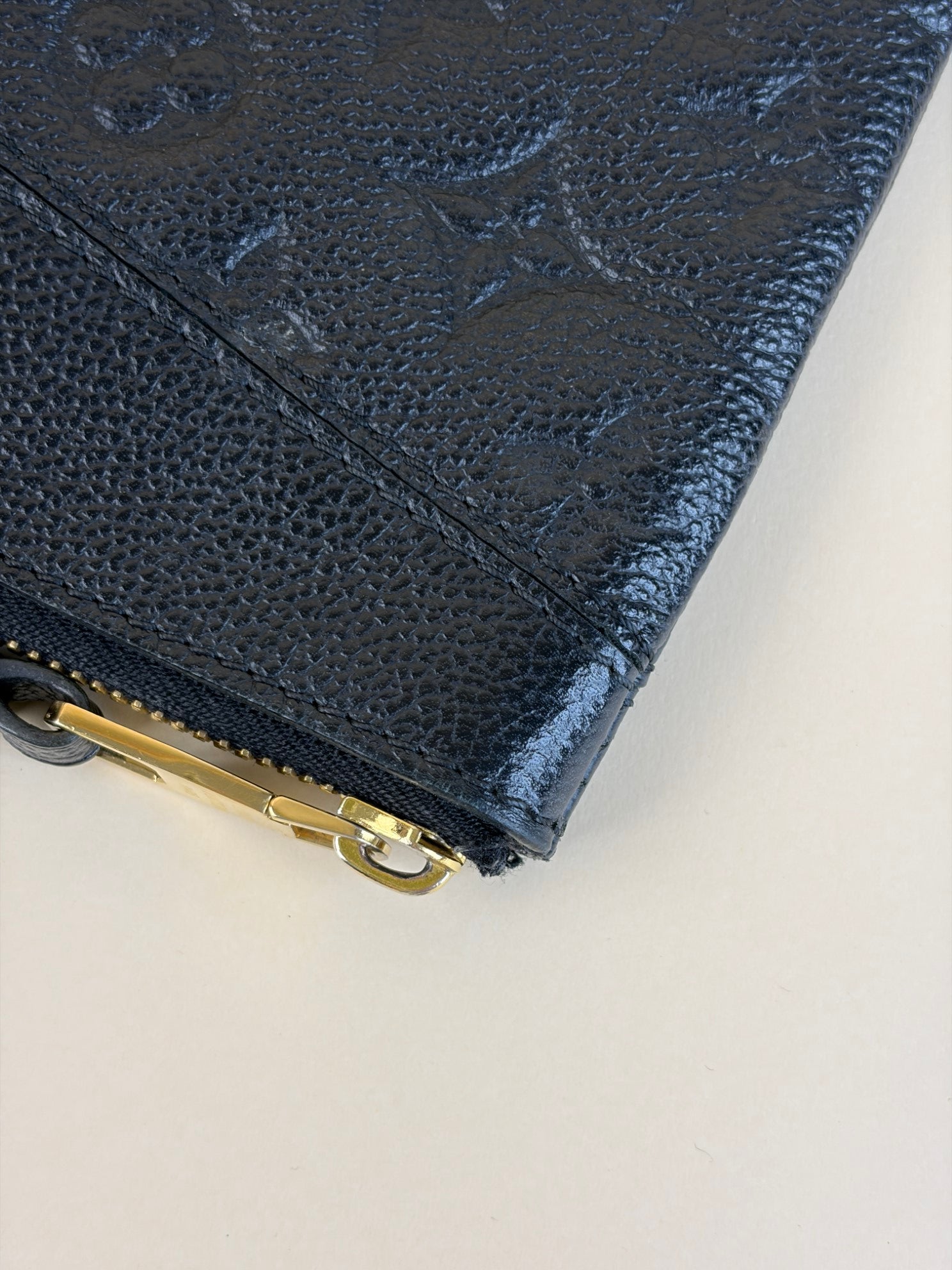 Louis Vuitton Black Monogram Empreinte Daily Pouch