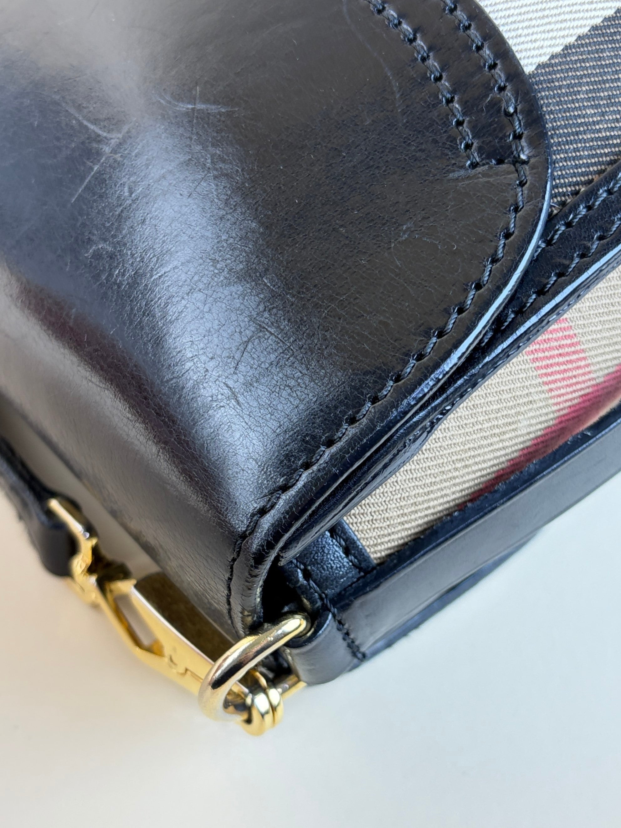 Burberry Black House Check abbot shoulder
