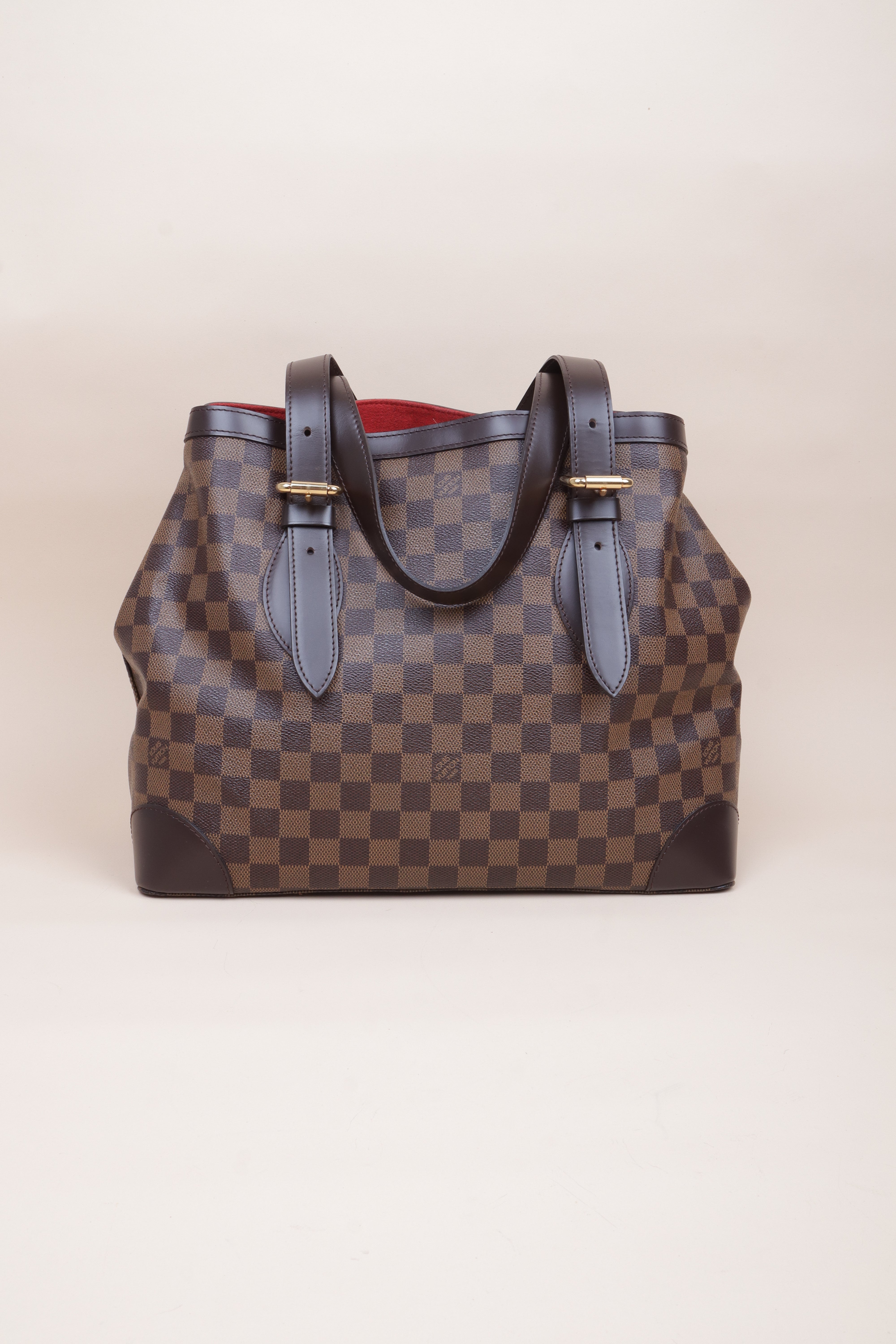 Louis Vuitton Damier Ebene Hampstead MM Shoulder Bag