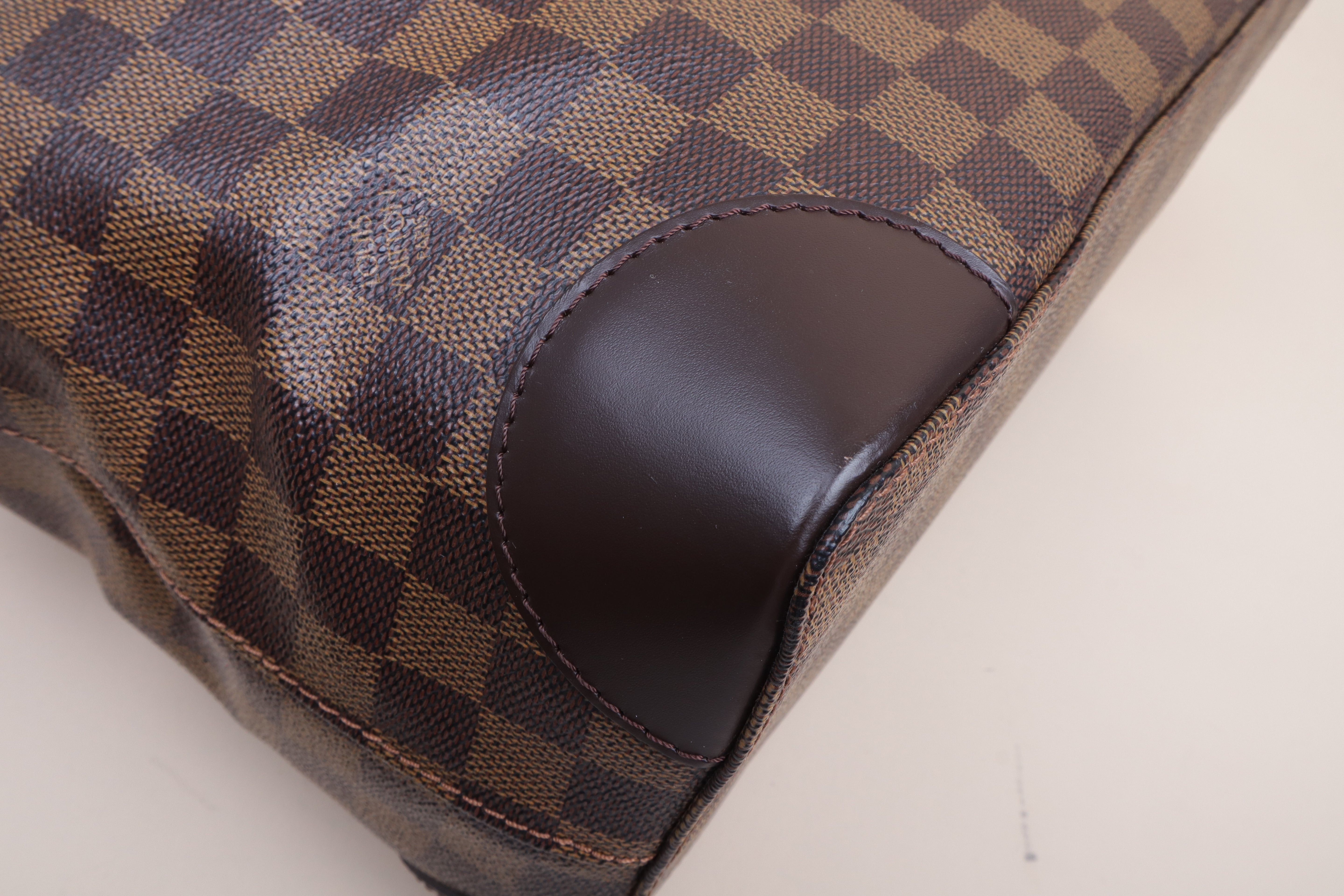 Louis Vuitton Damier Ebene Hampstead MM Shoulder Bag