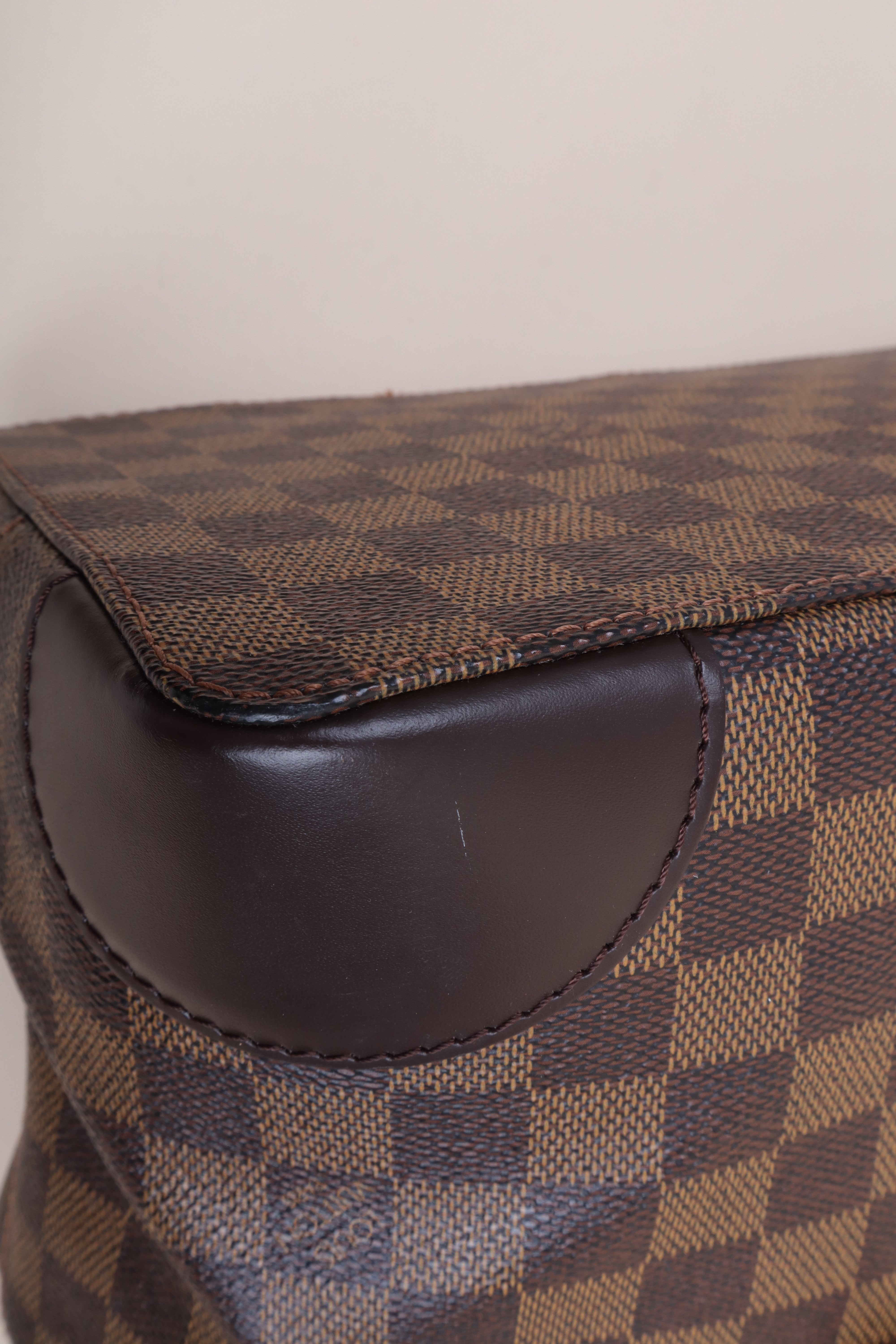 Louis Vuitton Damier Ebene Hampstead MM Shoulder Bag