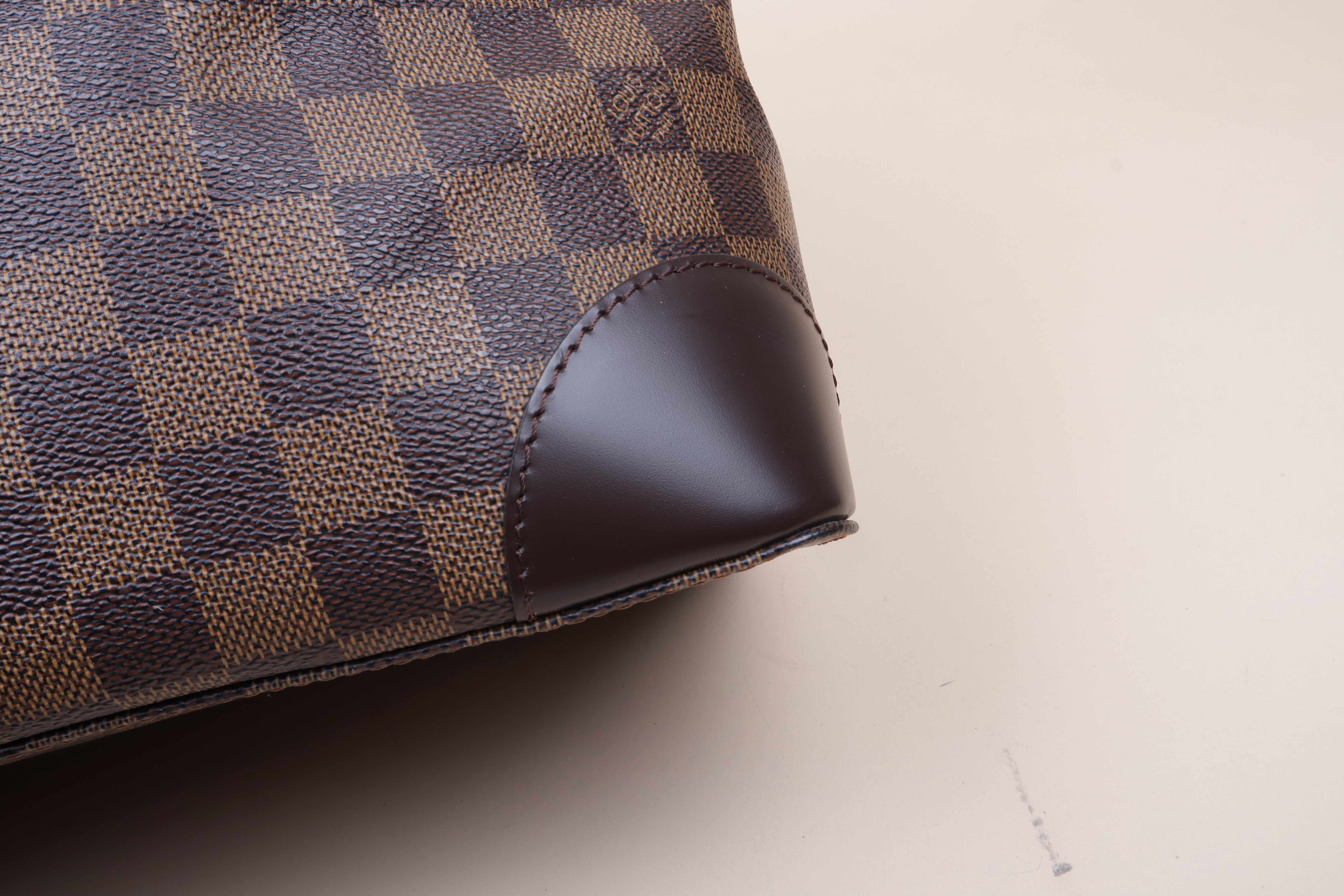 Louis Vuitton Damier Ebene Hampstead MM Shoulder Bag