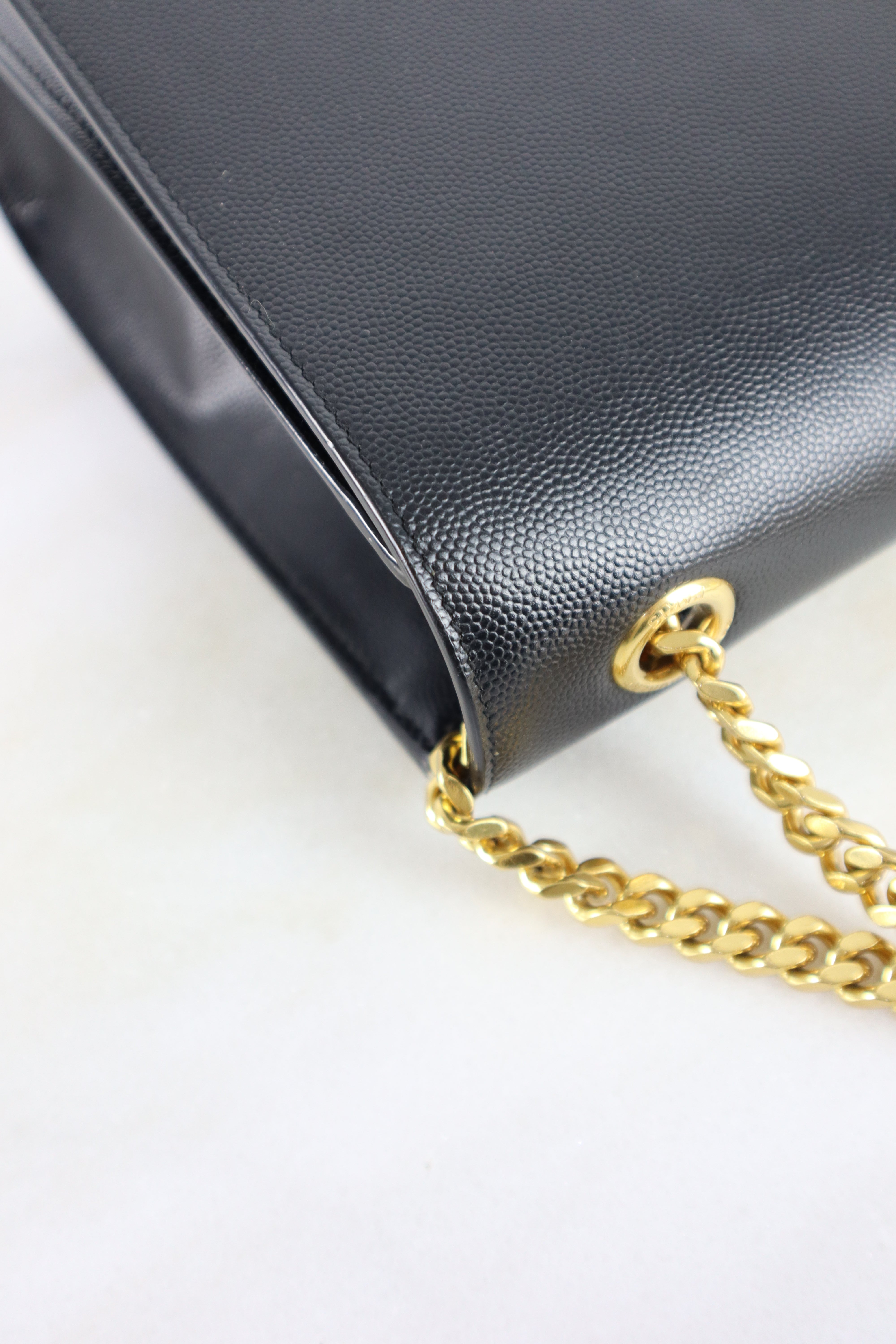 YSL Black Kate Medium Bag