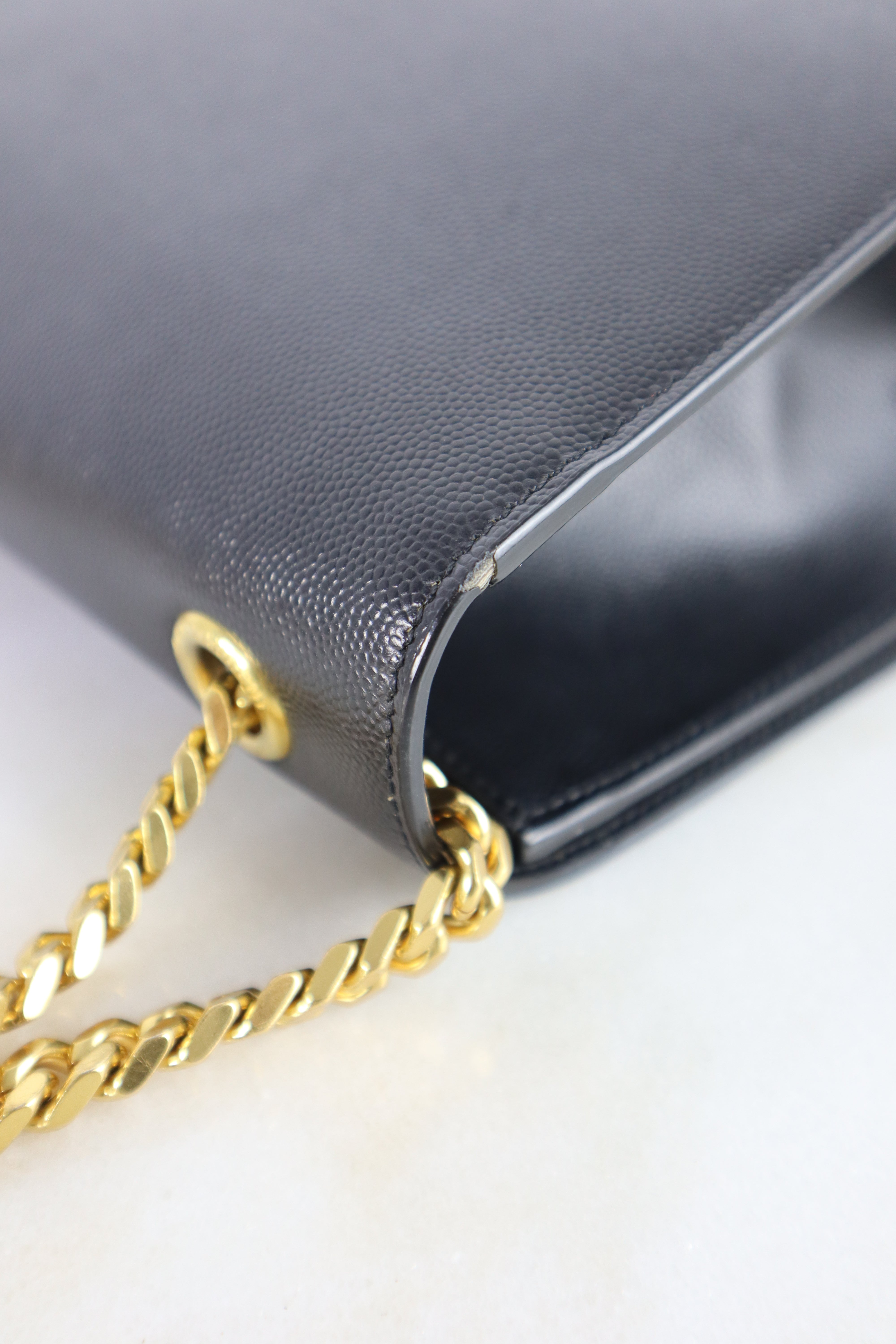YSL Black Kate Medium Bag