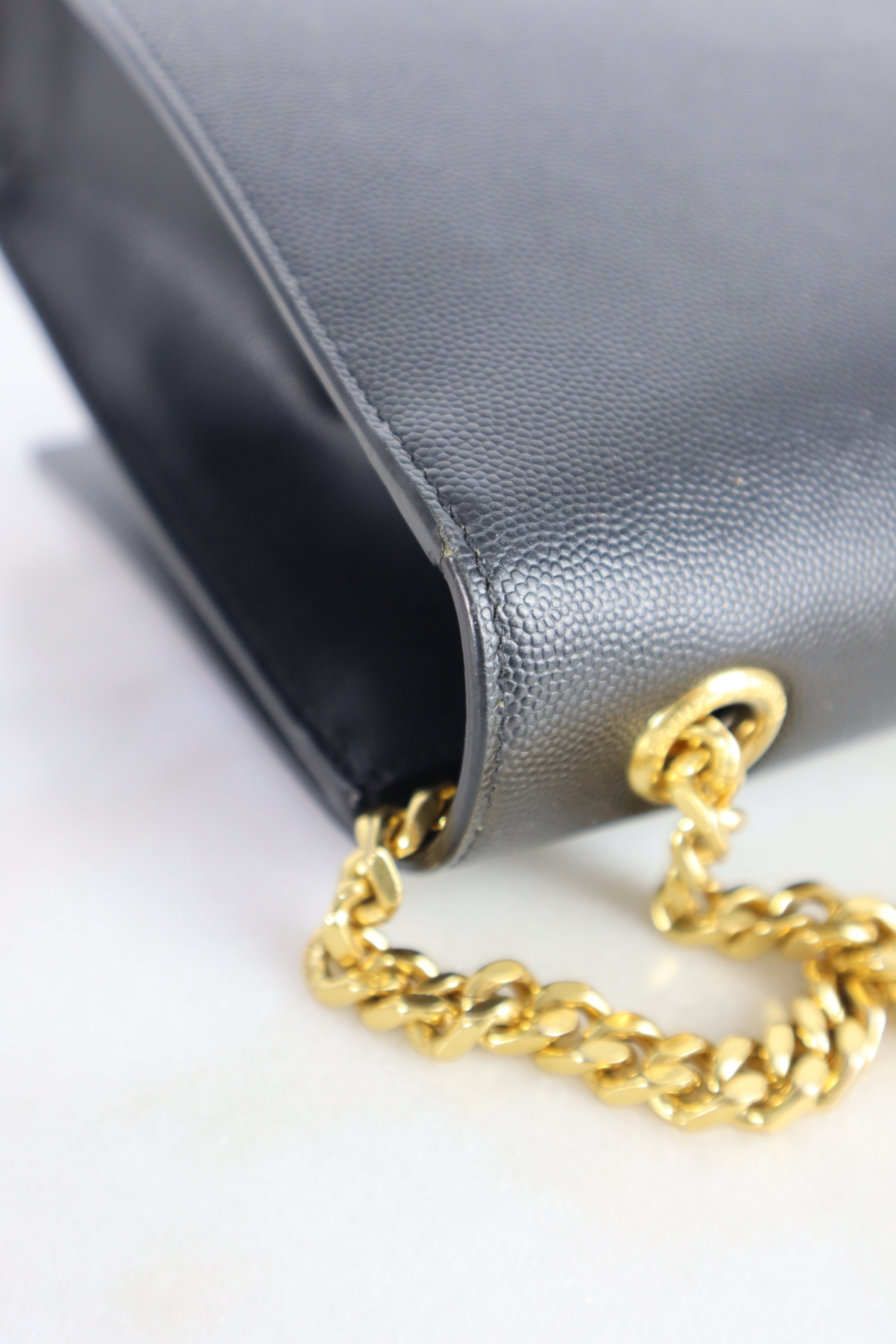 YSL Black Kate Medium Bag