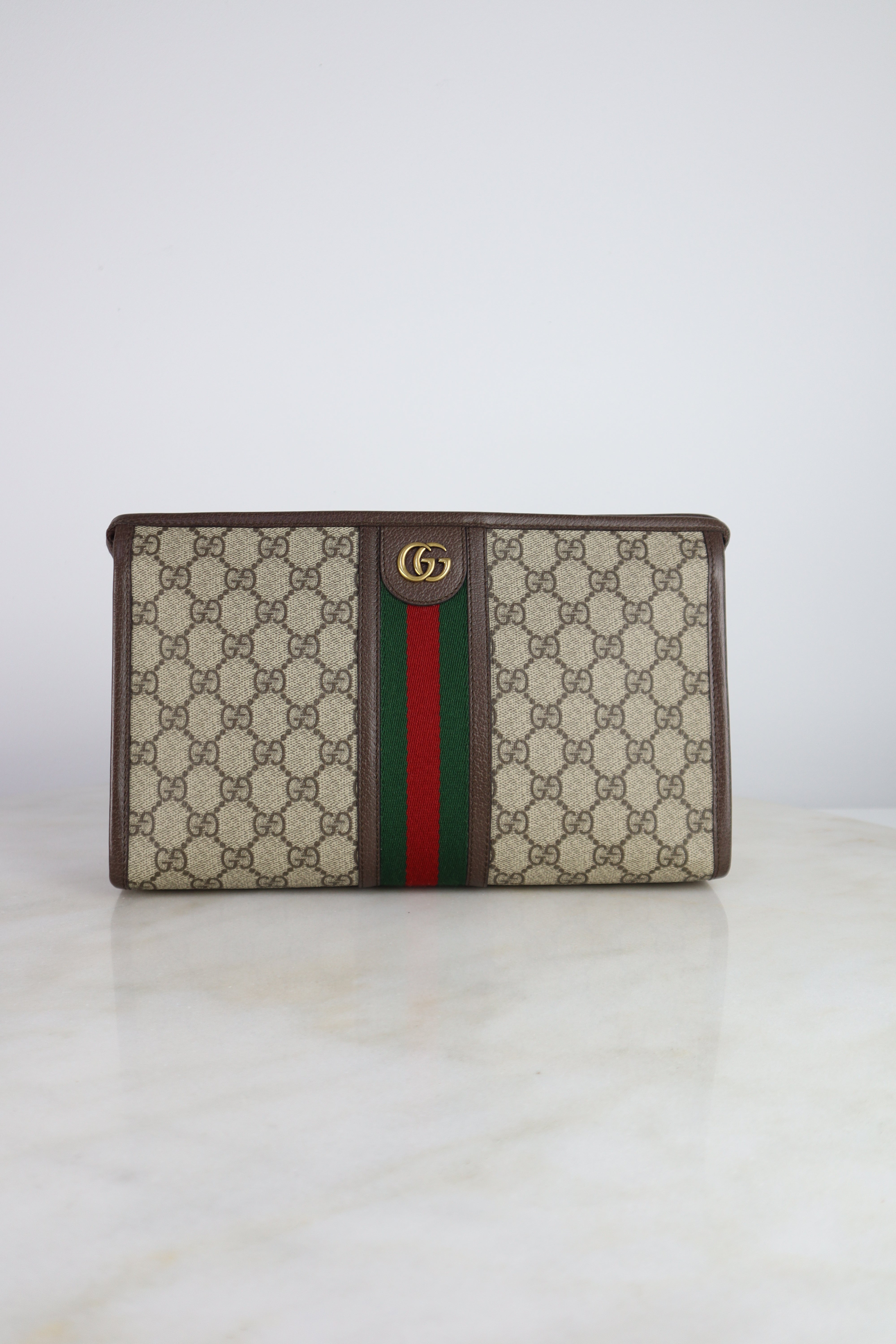 Gucci Bicolor GG Ophidia Medium Pouch