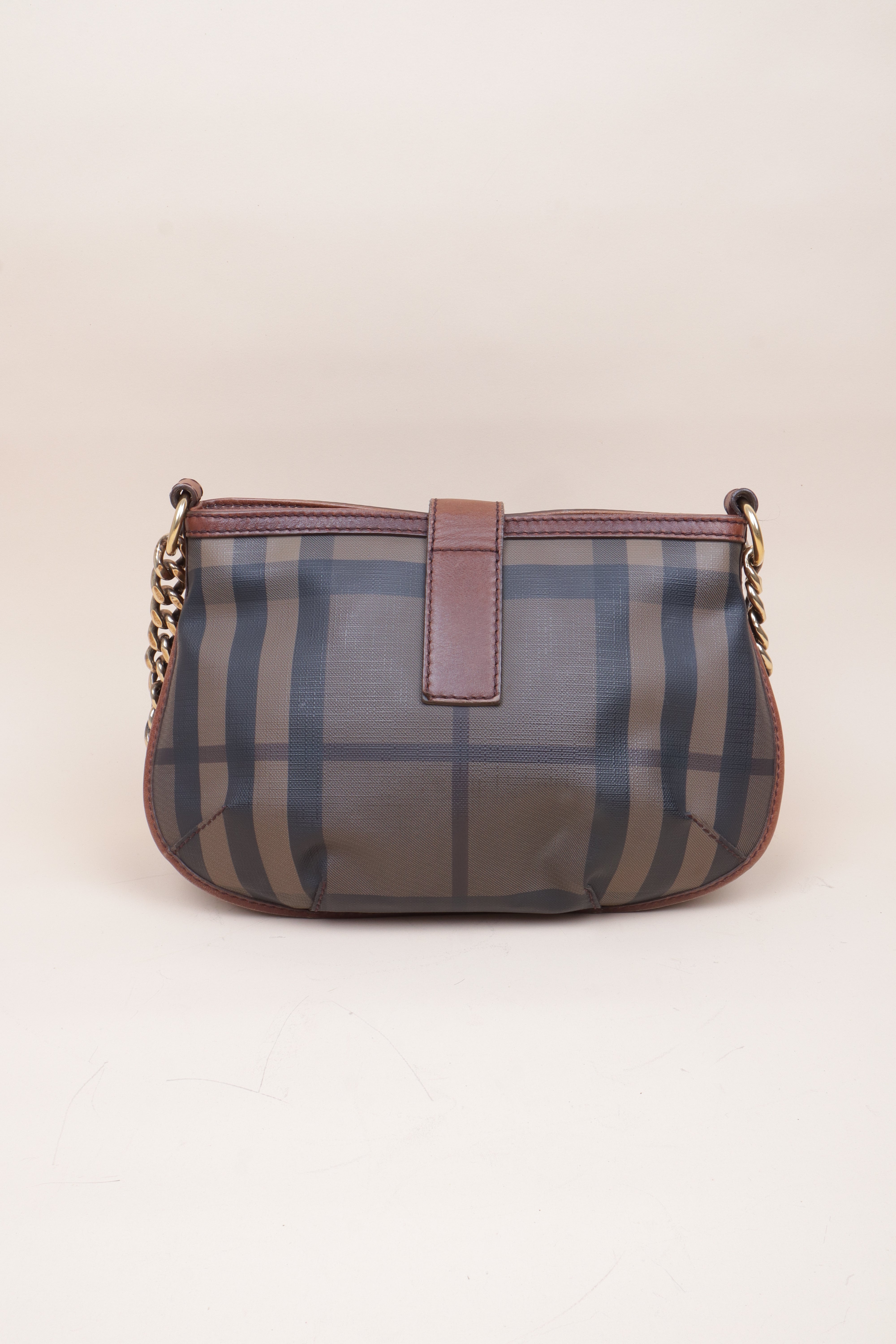 Burberry Smoked Check Shoulder Bag