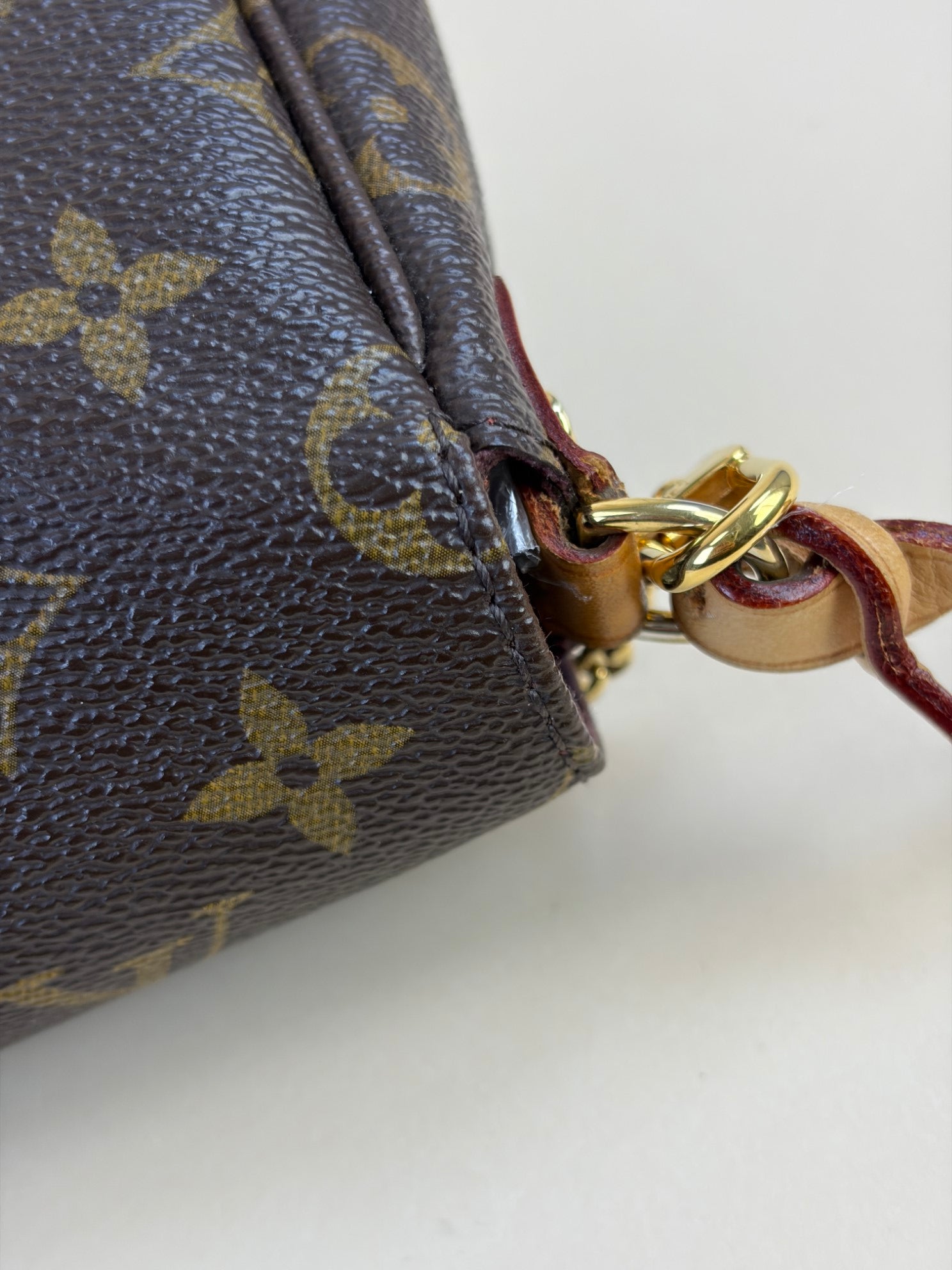 Louis Vuitton Monogram Favorite MM Crossbody Bag with Strap