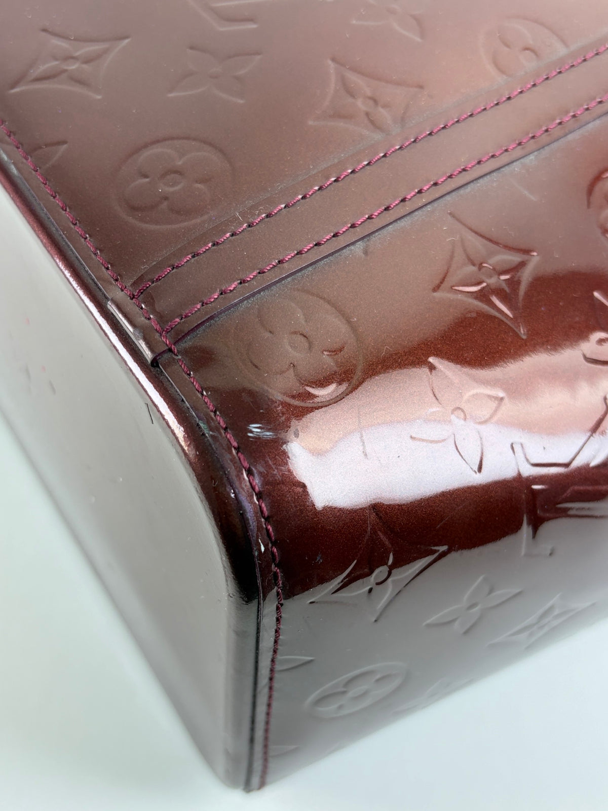 Louis Vuitton Amarante Monogram Vernis Avalon GM tote bag