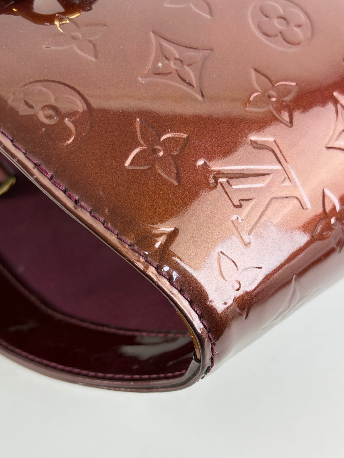 Louis Vuitton Amarante Monogram Vernis Avalon GM tote bag