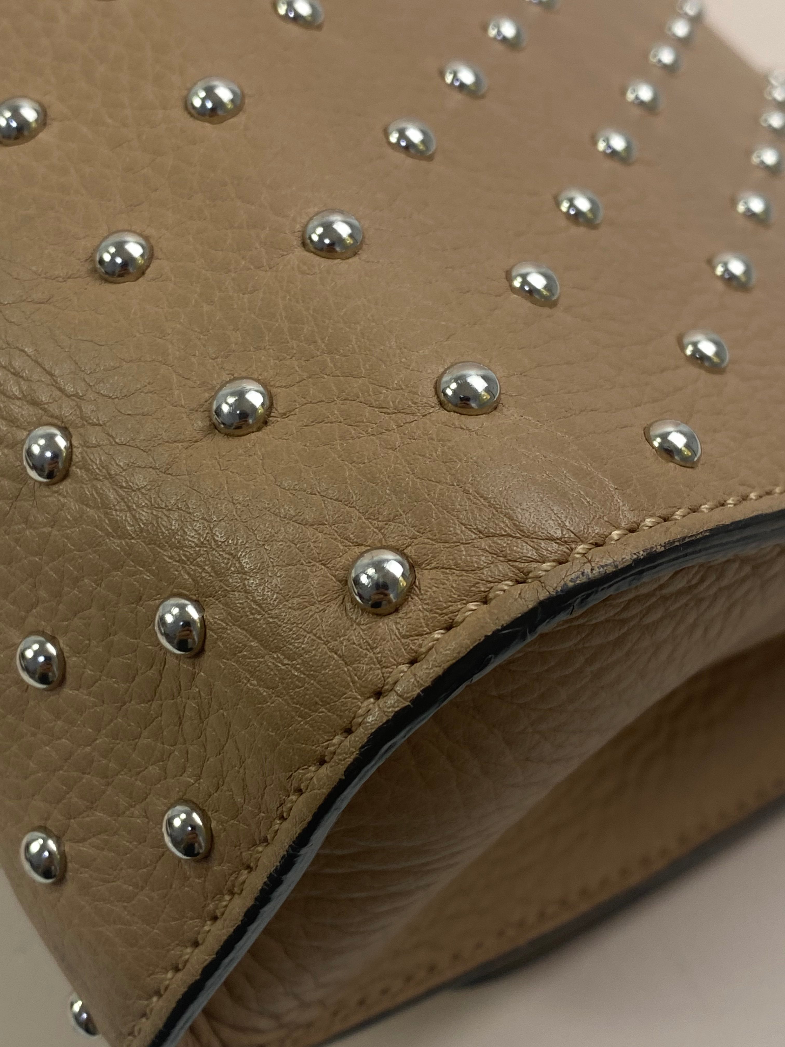 Gucci Beige Bamboo Flap Shoulder Bag
