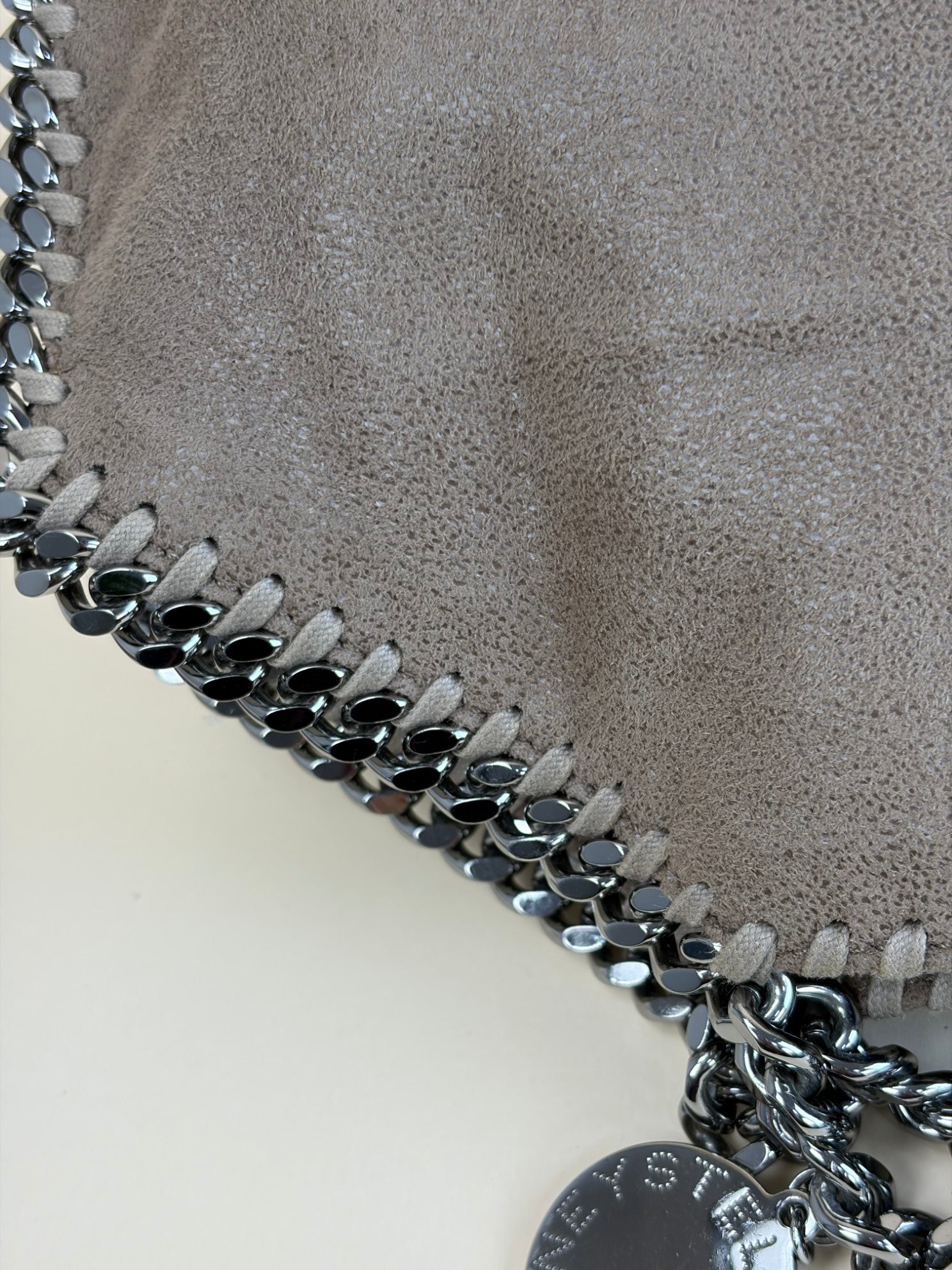 Stella Mccartney Cafe Falabella Fold Over Tote Bag