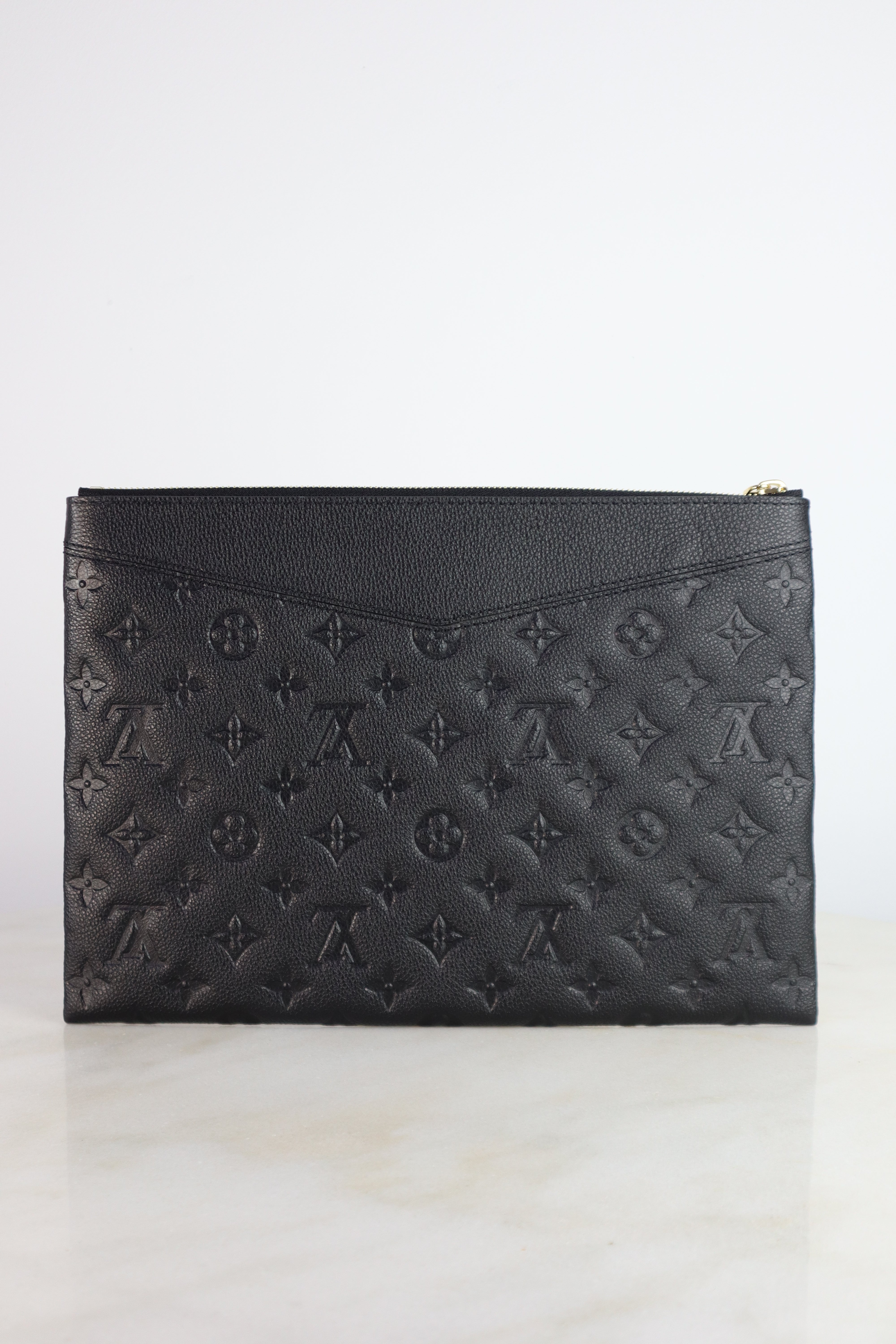 Louis Vuitton Black Monogram Empreinte Daily Pouch