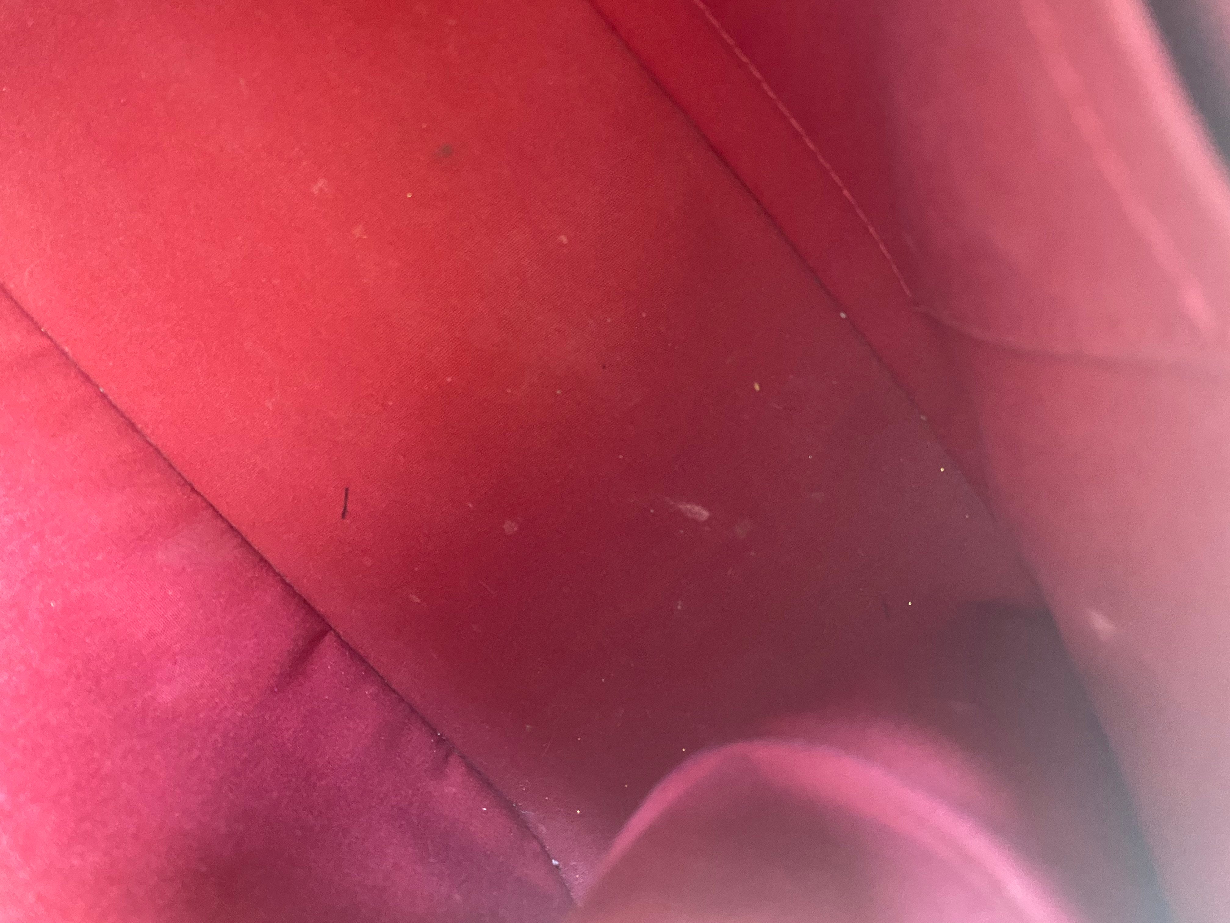 Louis Vuitton Red Monogram Vernis Preloved Bag