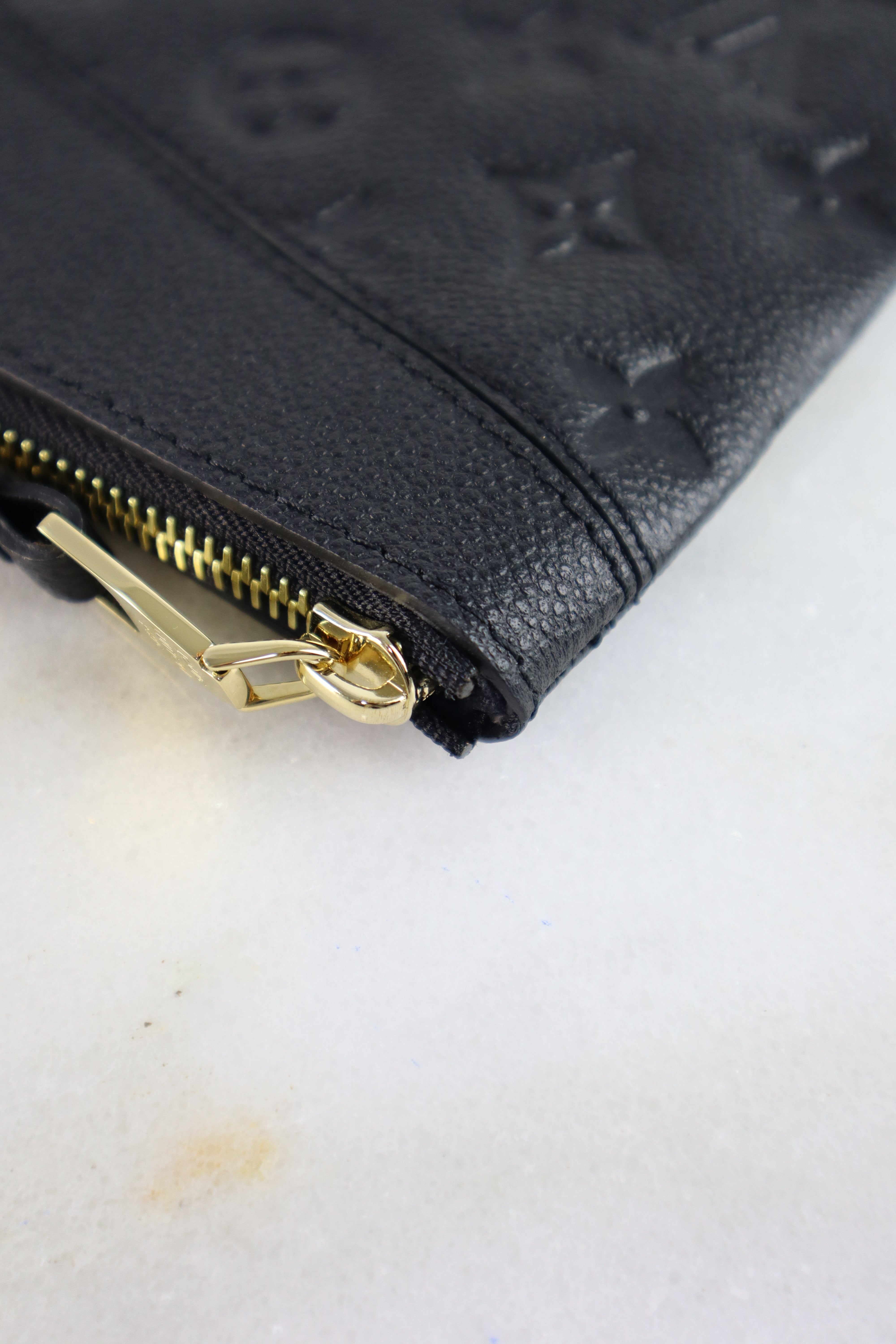 Louis Vuitton Black Monogram Empreinte Daily Pouch