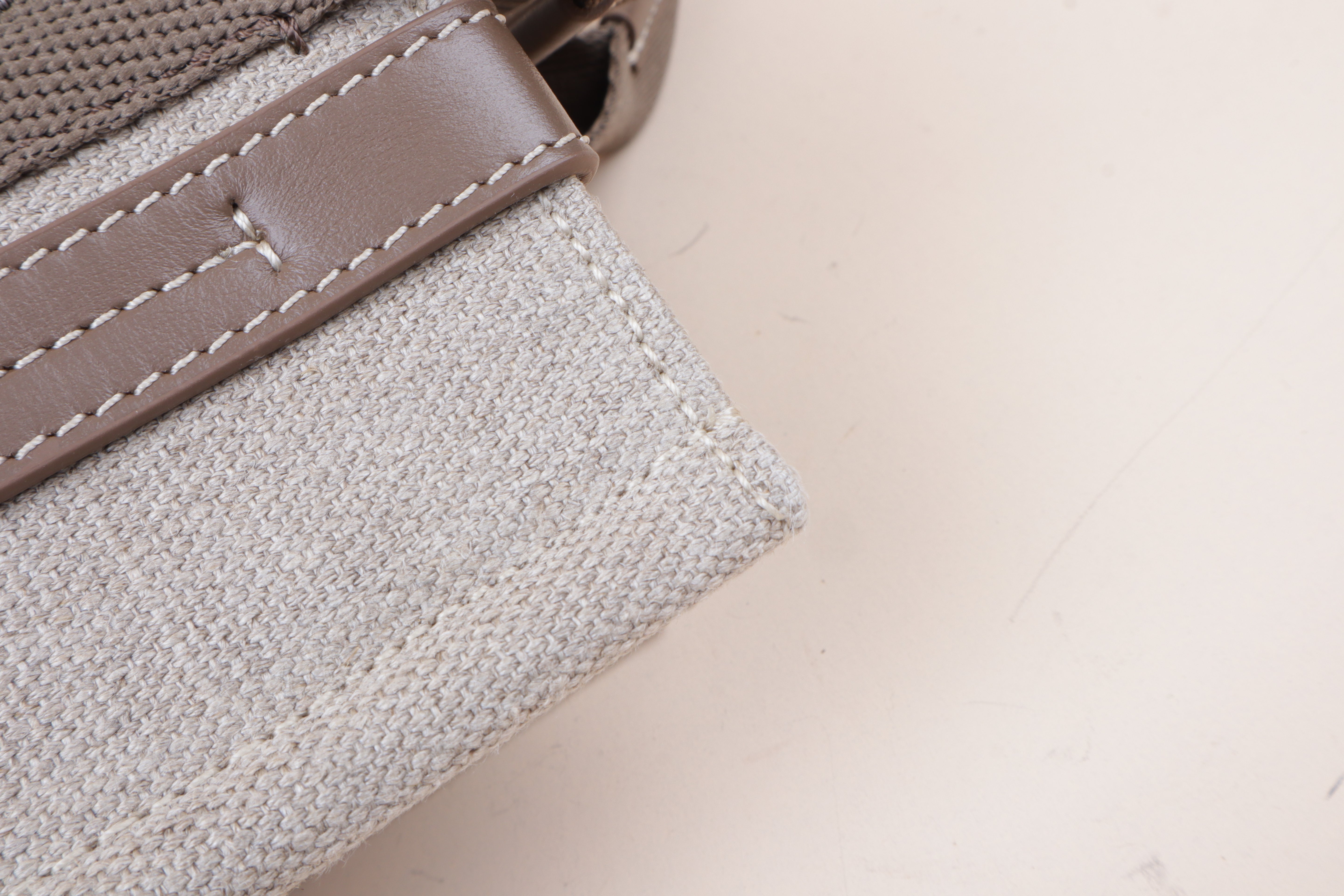 Chloe Bicolor Woody Small Bag with Strap