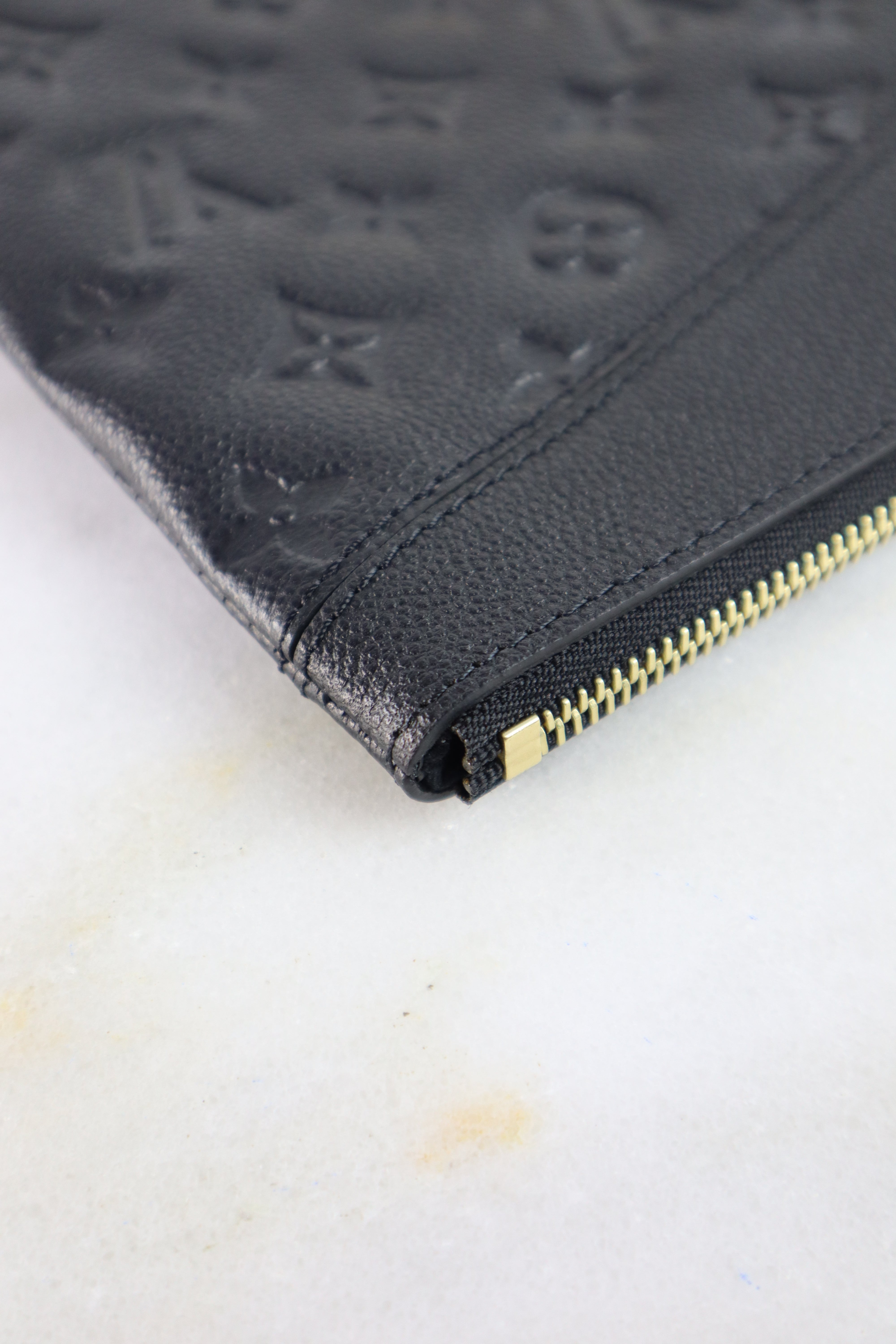 Louis Vuitton Black Monogram Empreinte Daily Pouch