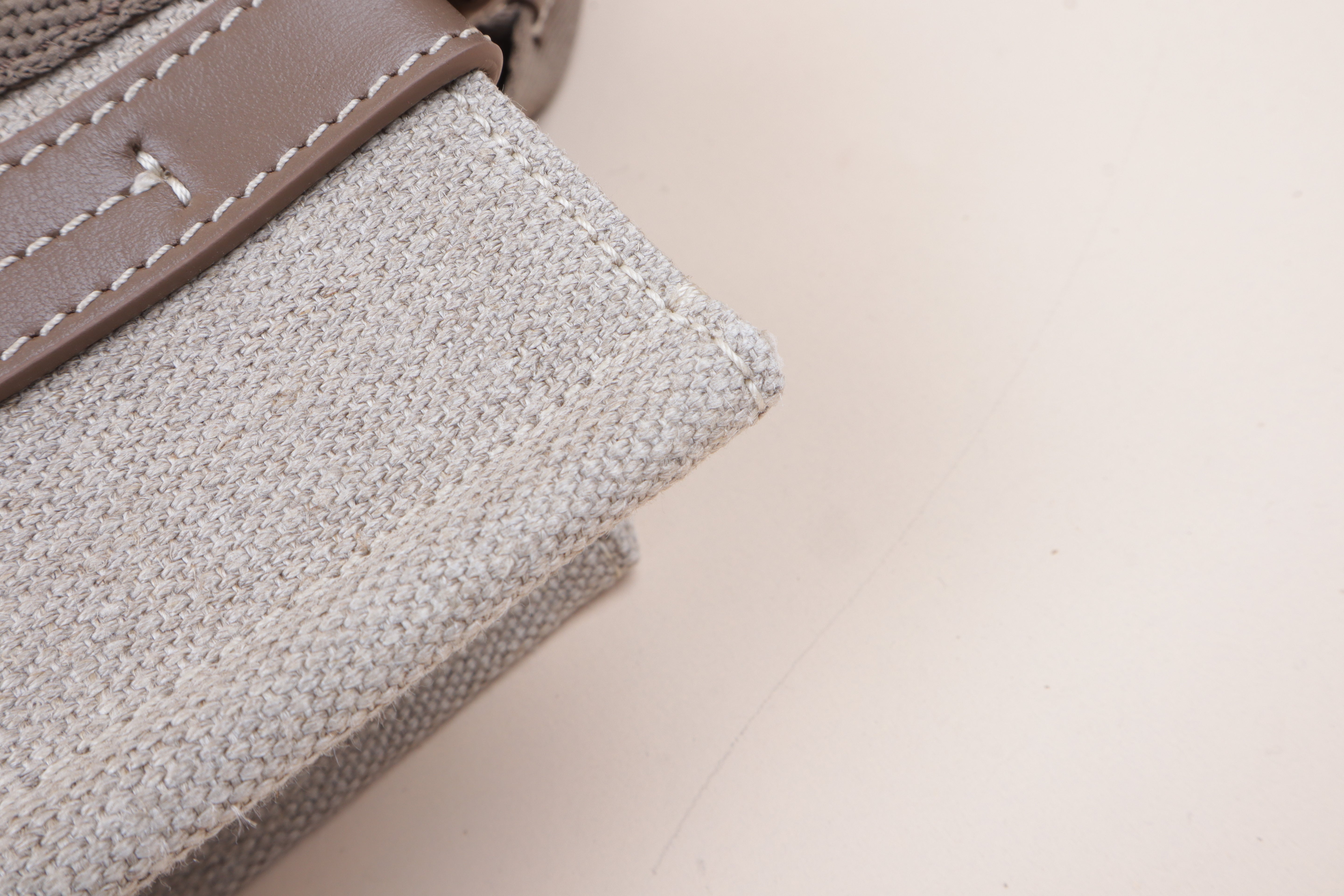 Chloe Bicolor Woody Small Bag with Strap