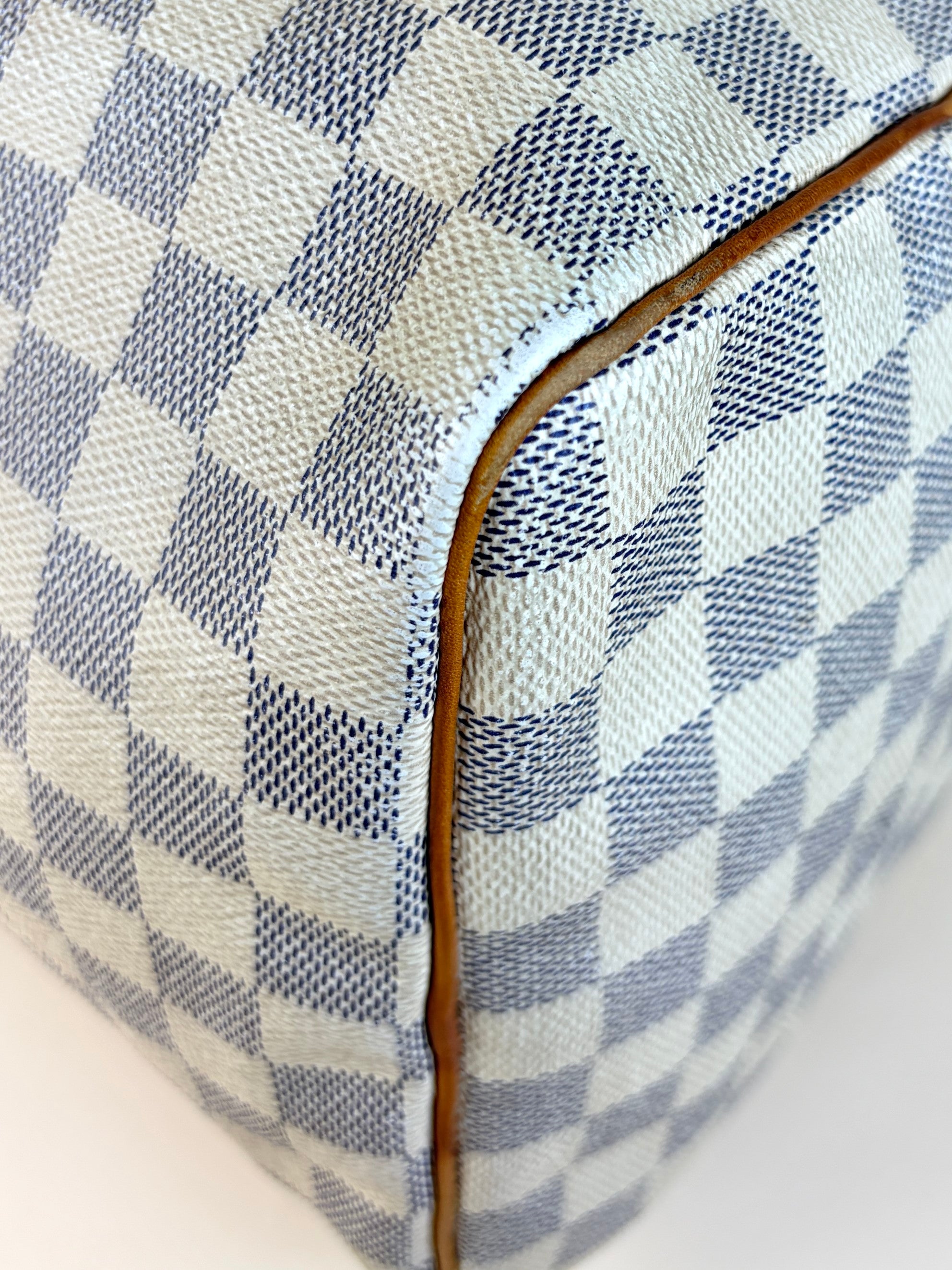 Louis Vuitton Damier Azur Speedy 35 Bag