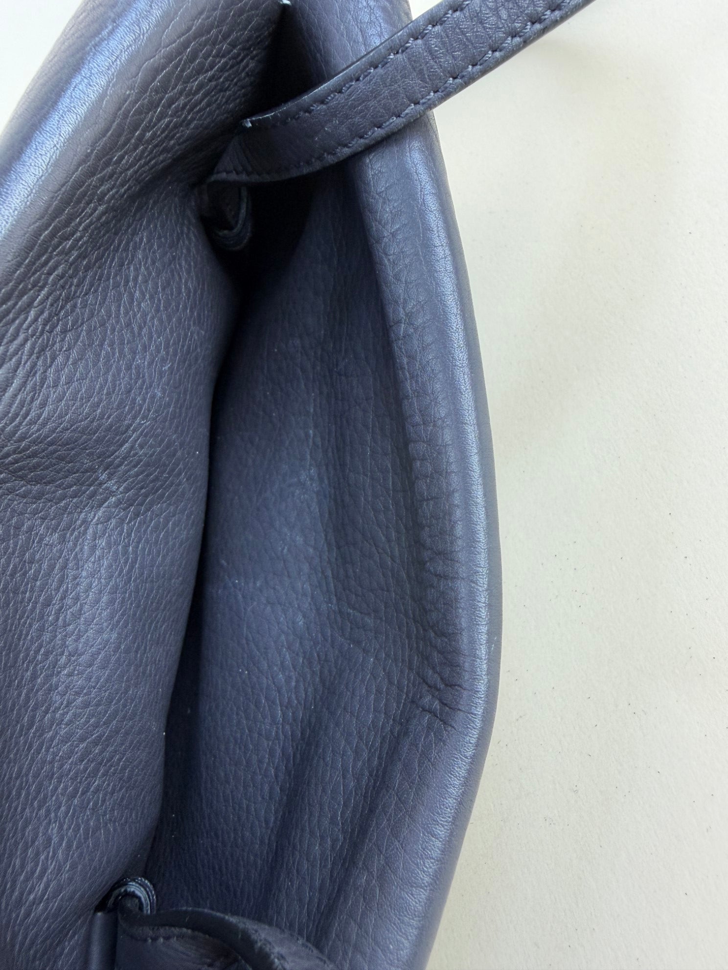 Burberry Grey Double Side Envelope Crossbody Bag