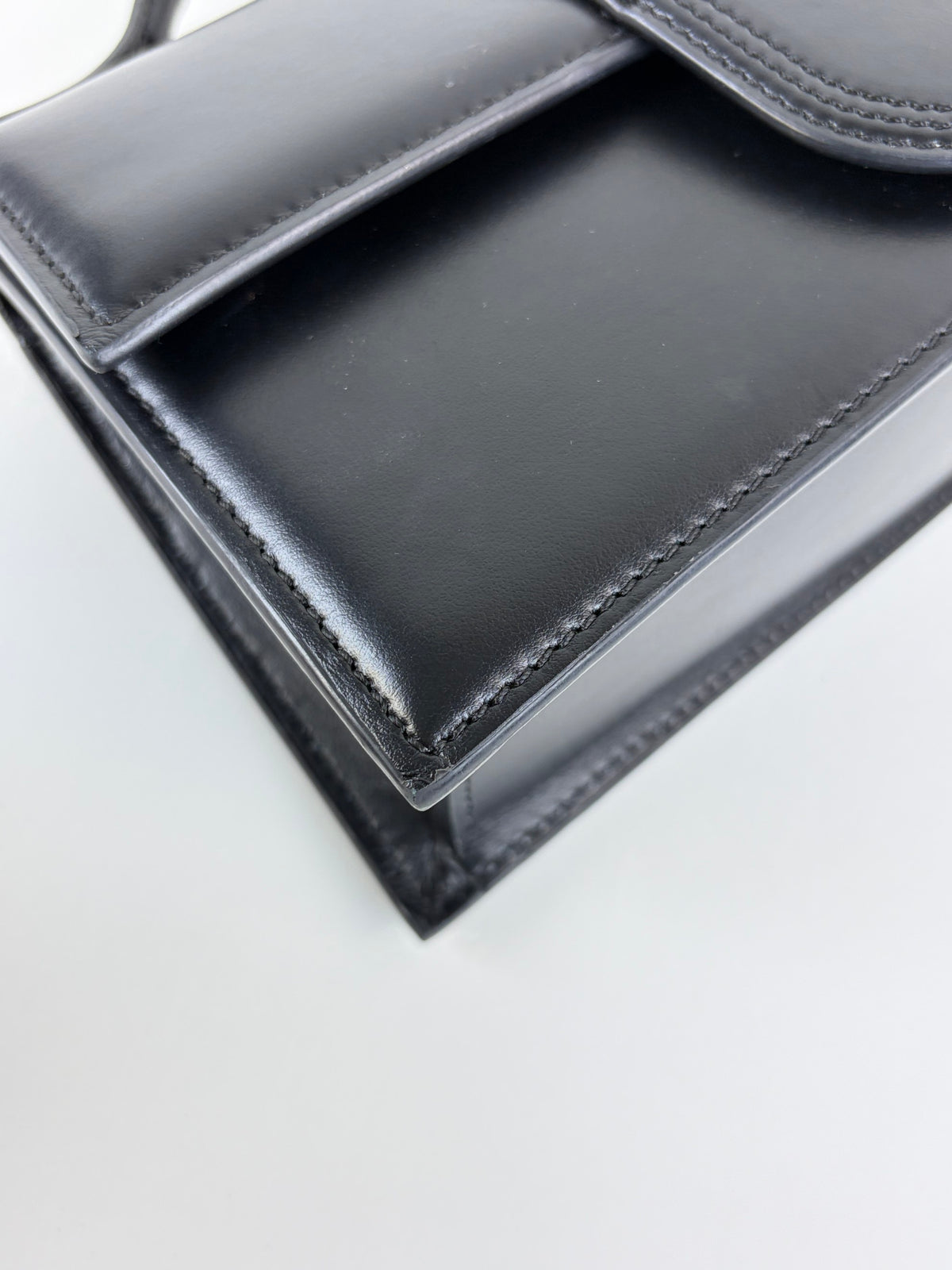 Jacquemus black le grand bambino crossbody