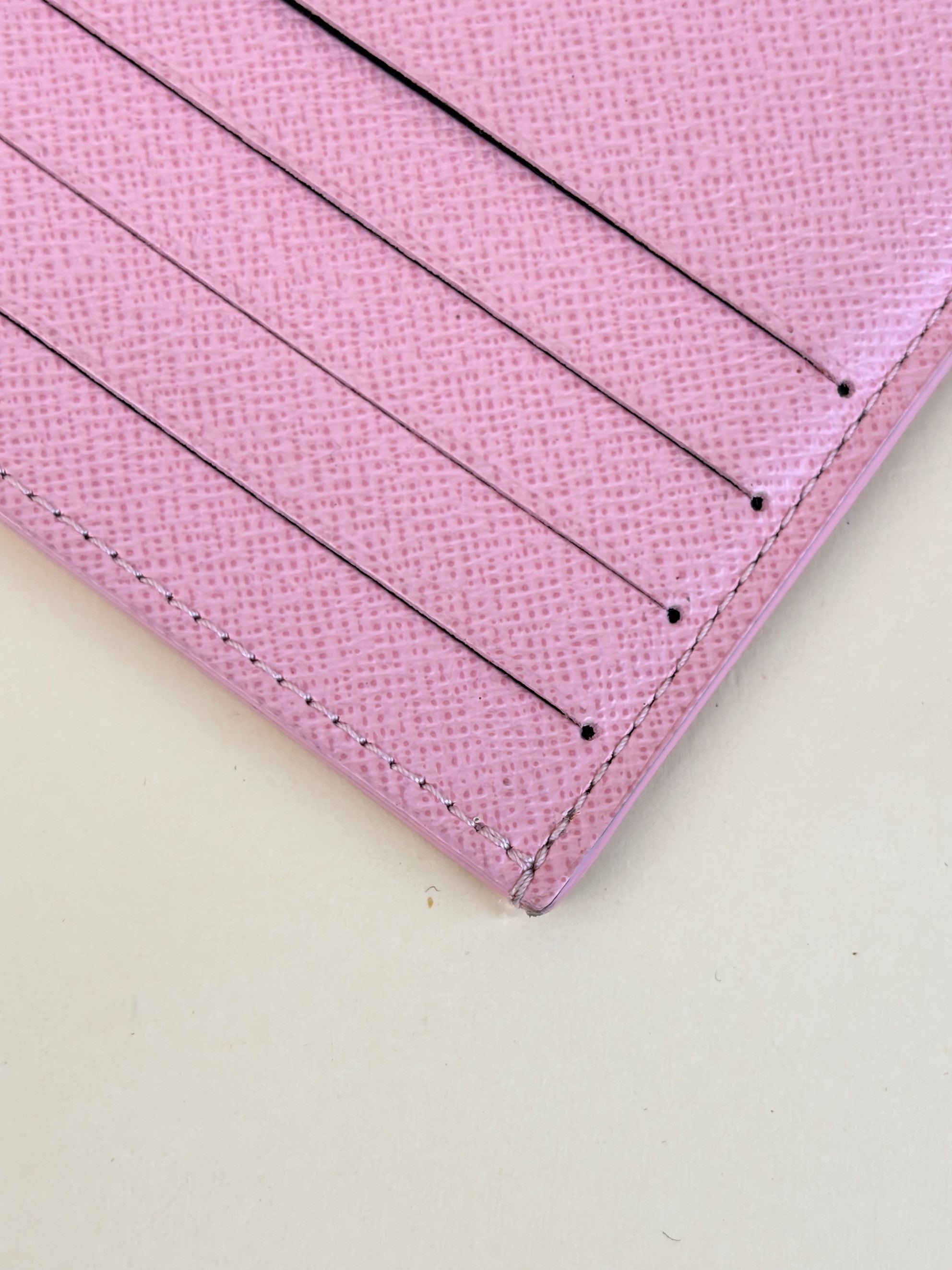 Louis Vuitton Rose Ballerine Felicie Card Holder Insert