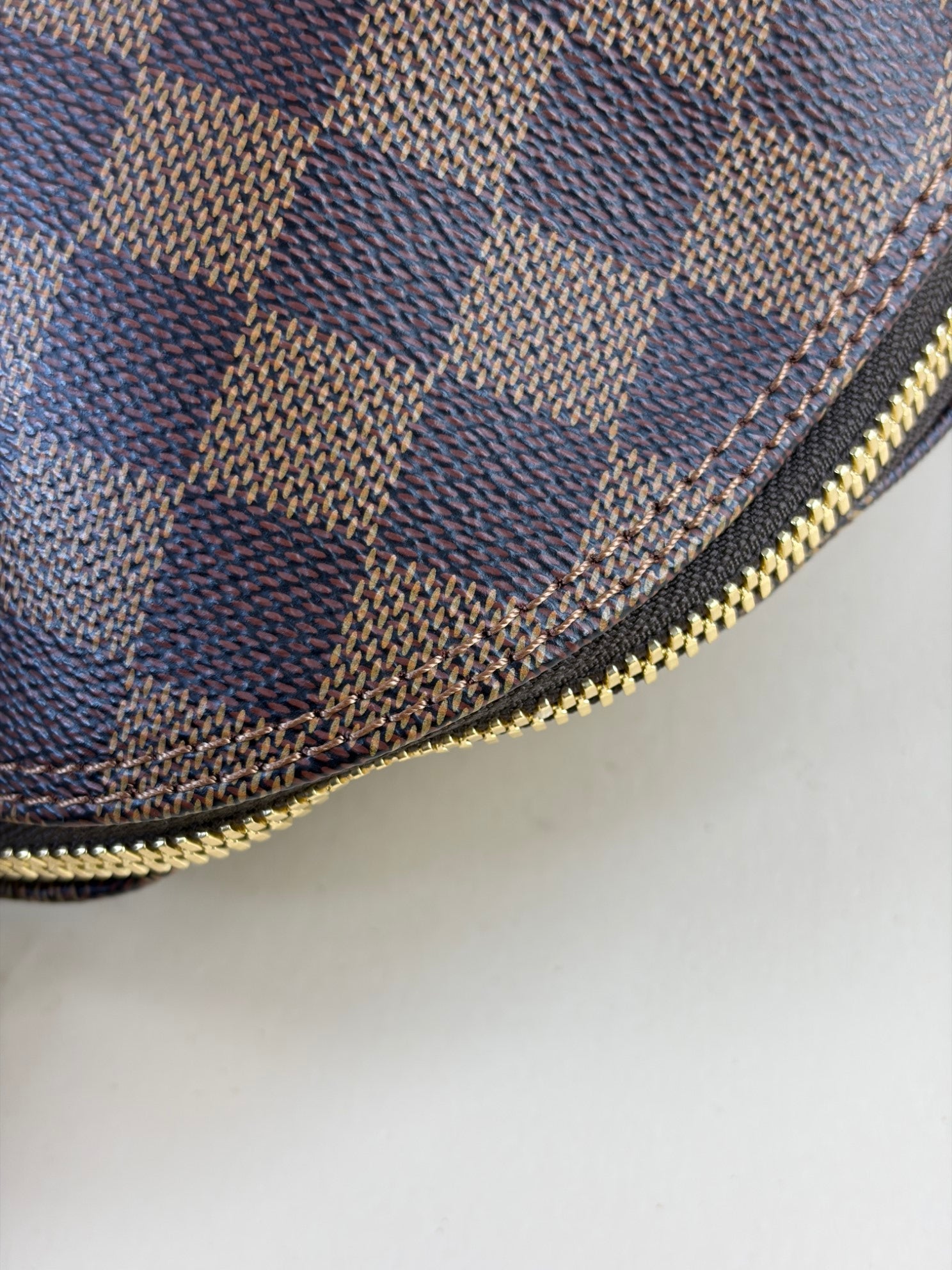 Louis Vuitton Damier Ebene Alma PM Tote Bag